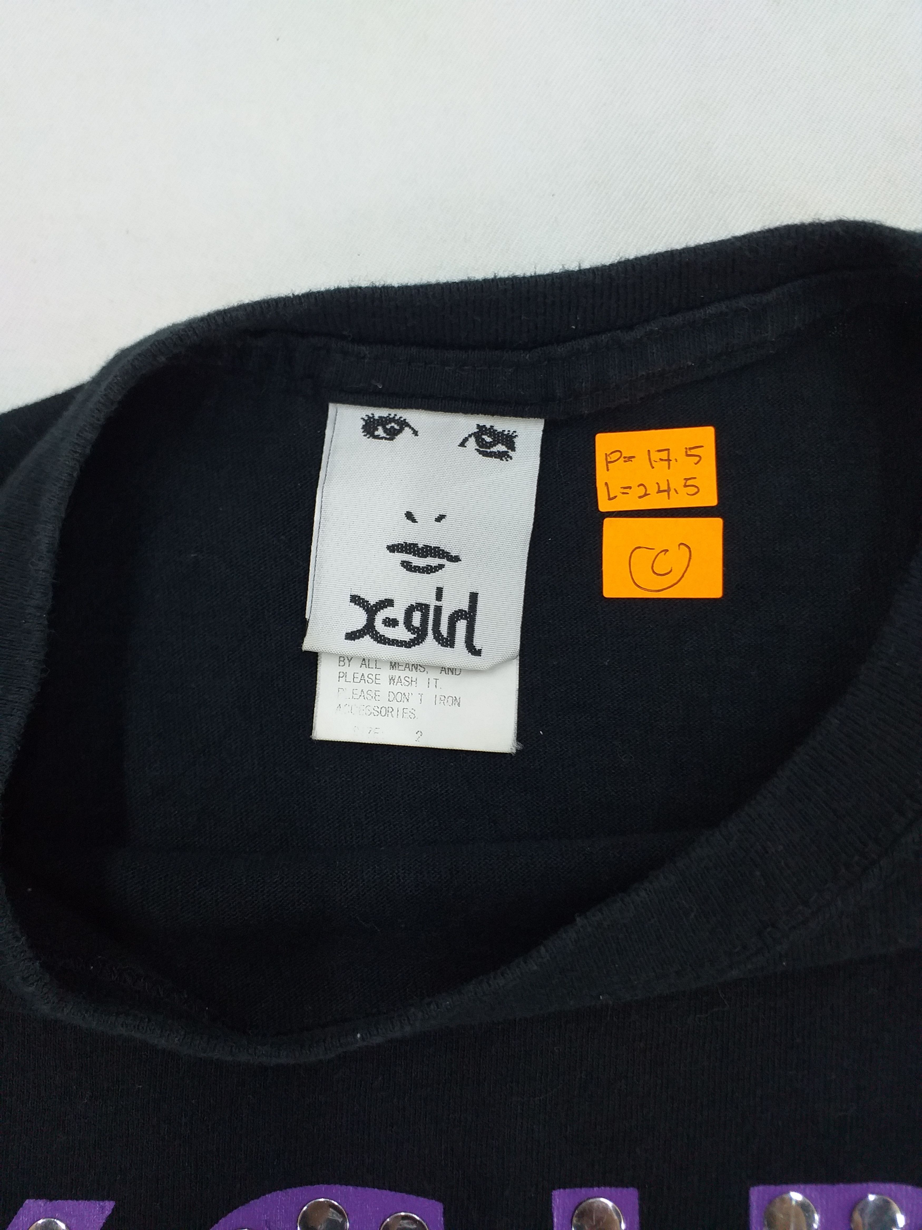 Japanese Brand Vintage X-Girl Japanese Brand T Shirt -C002 Size US S / EU 44-46 / 1 - 3 Thumbnail