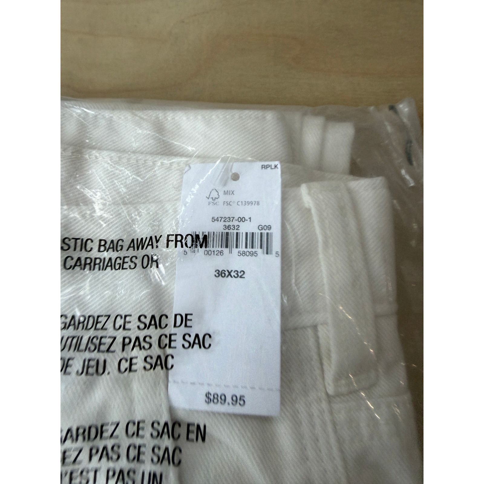 Gap Gap x Madhappy Painter Carpenter Pants White NWT W36 L32 Size US 36 / EU 52 - 7 Thumbnail