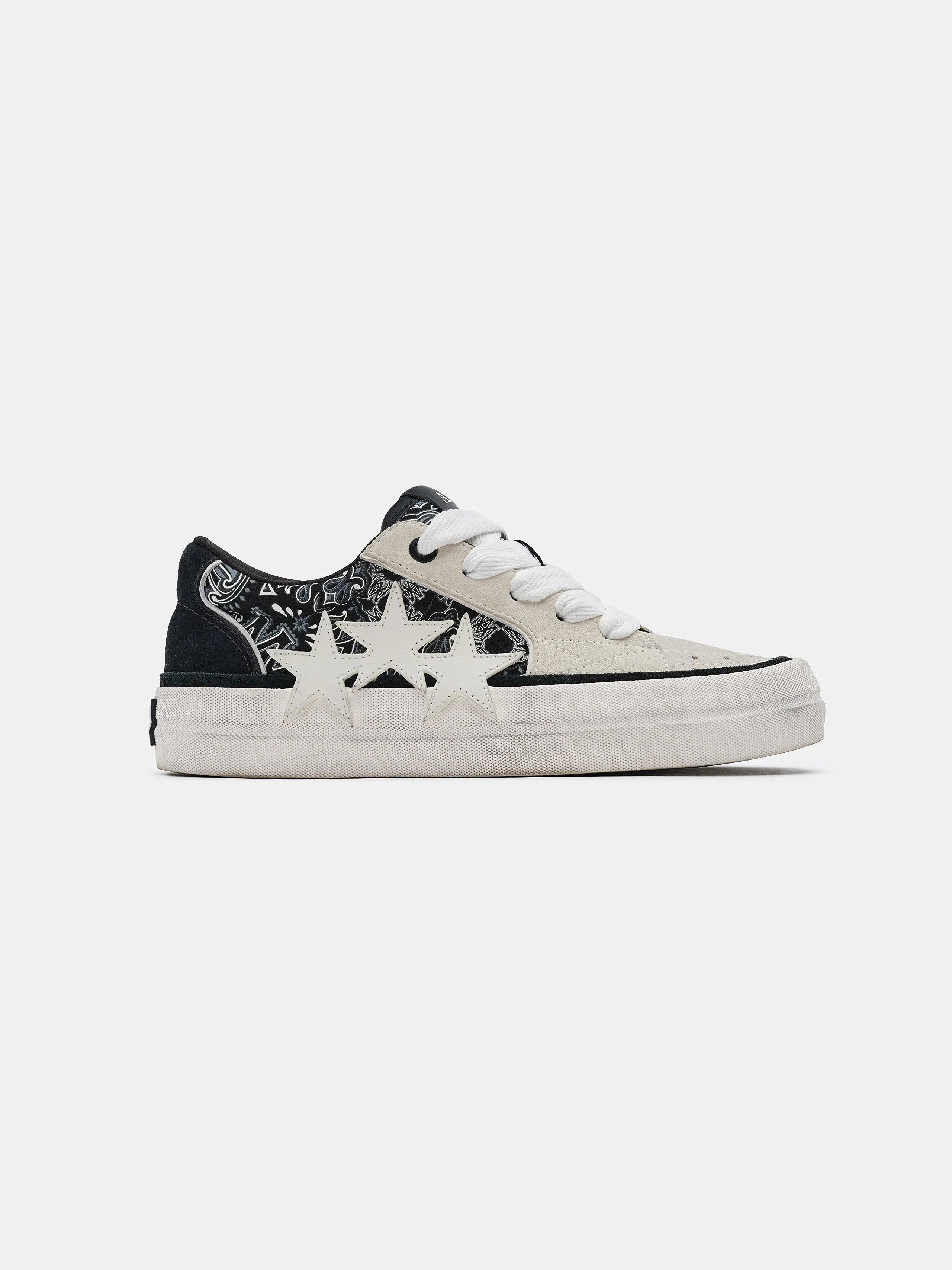 Amiri os11x1225 Bandana Sunset Skate Low-Top Sneakers Multicolor Size US 10 / EU 43 - 1 Thumbnail