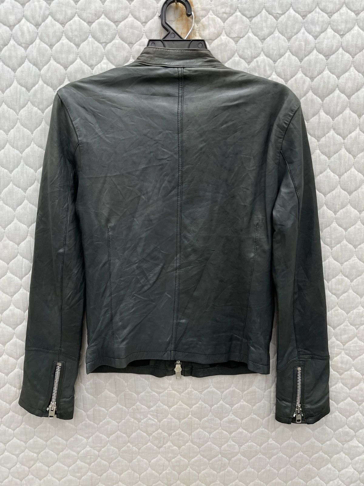 Japanese Brand 🔥🔥🔥STEALS MURDER LICENSE CAFE RACER LEATHER JACKET Size S / US 4 / IT 40 - 4 Thumbnail