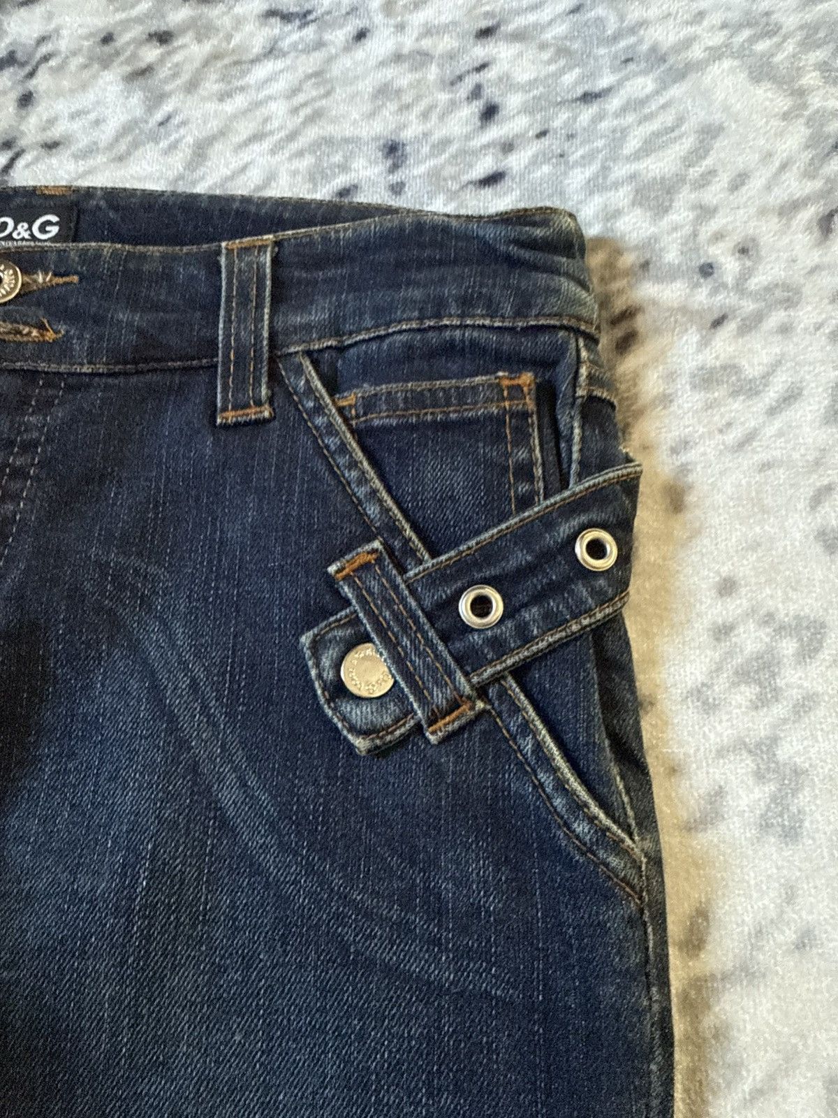 Dolce & Gabbana Dolce & Gabanna Gun Pocket Denim Pants Size 28" / US 6 / IT 42 - 5 Thumbnail