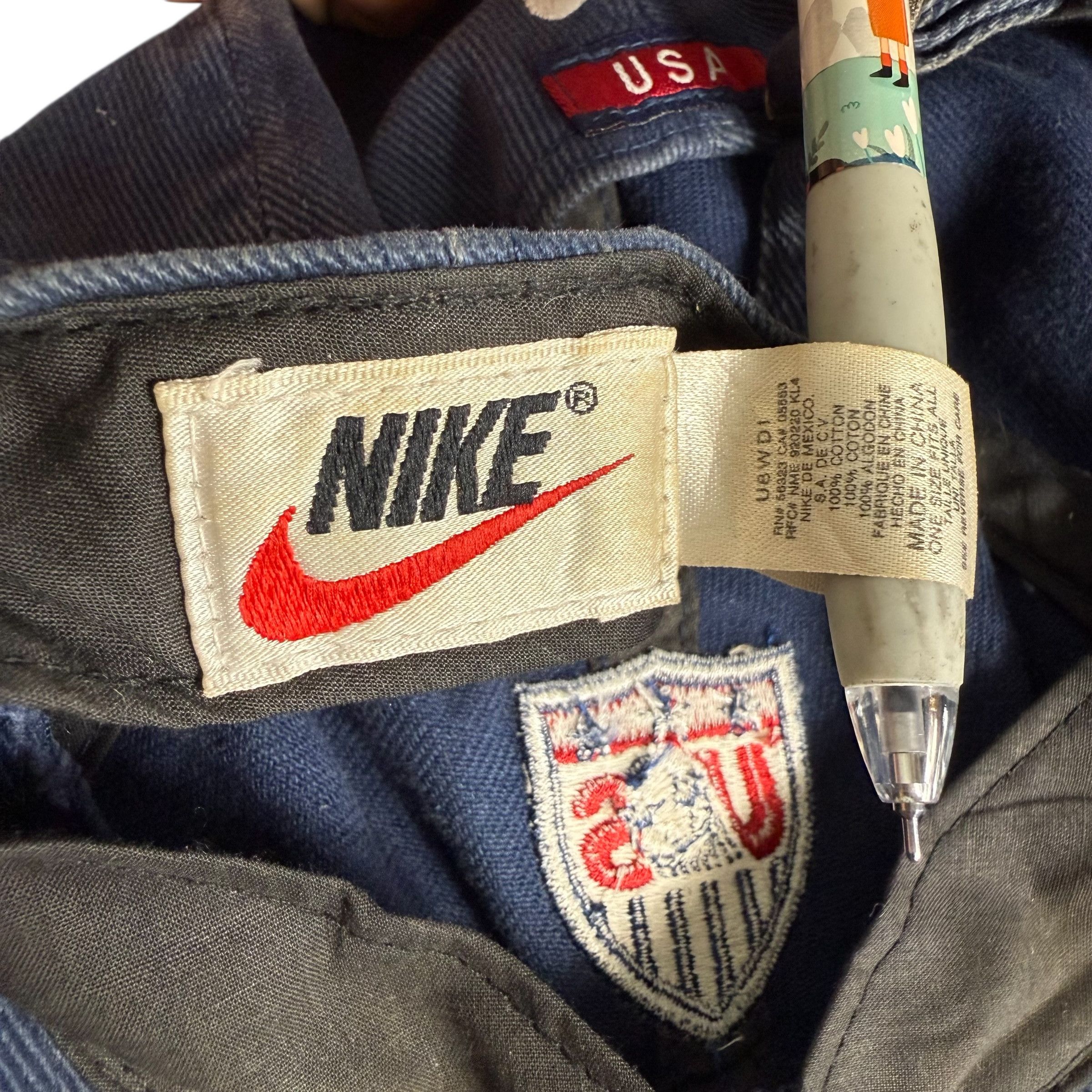 Nike 🔥RARE🔥Vintage Nike USA Football Team Baseball Cap Size ONE SIZE - 9 Thumbnail