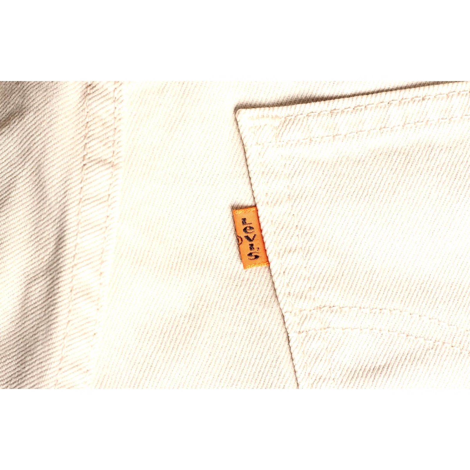 Levi's VINTAGE Levi’s 615 02 Jeans Men Size 28x31 Regular Straight Beige Denim 5-Pocket Design Mens Size US 30 / EU 46 - 5 Thumbnail