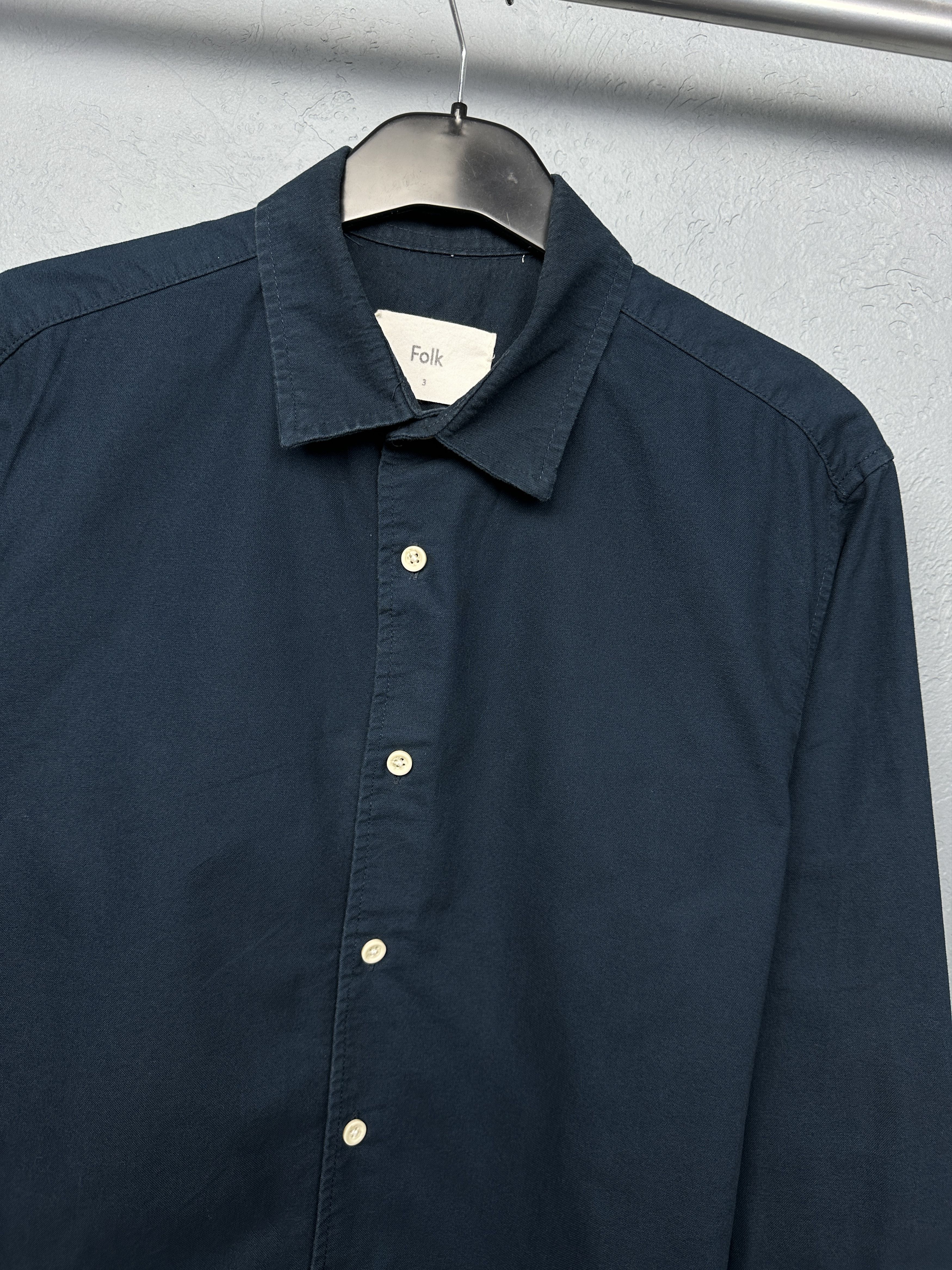 Folk Folk Mens Long Sleeve Shirt Size US M / EU 48-50 / 2 - 2 Thumbnail