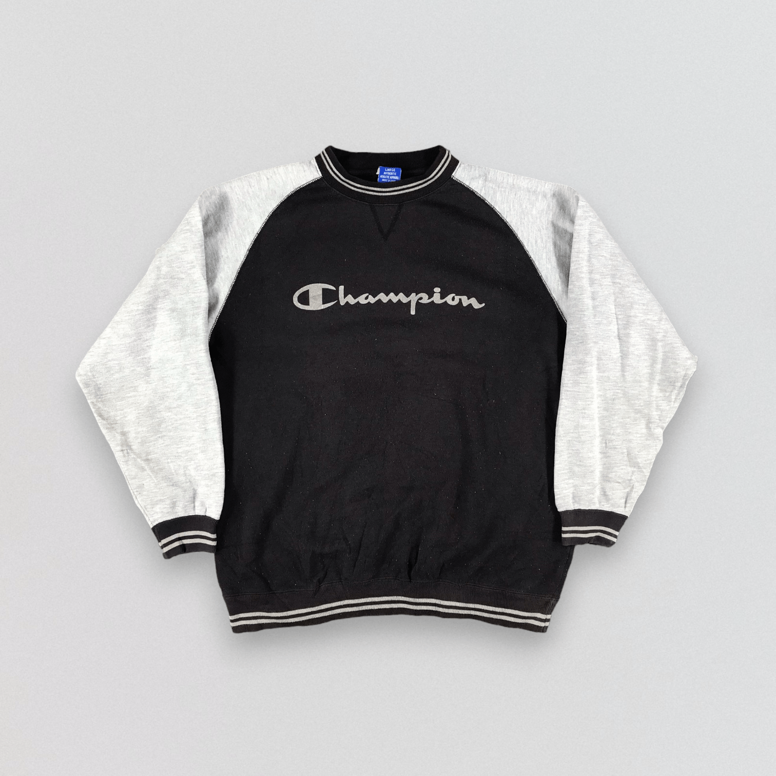 Vintage Champion Sweatshirt Raglan Sleeve Jumper F256
