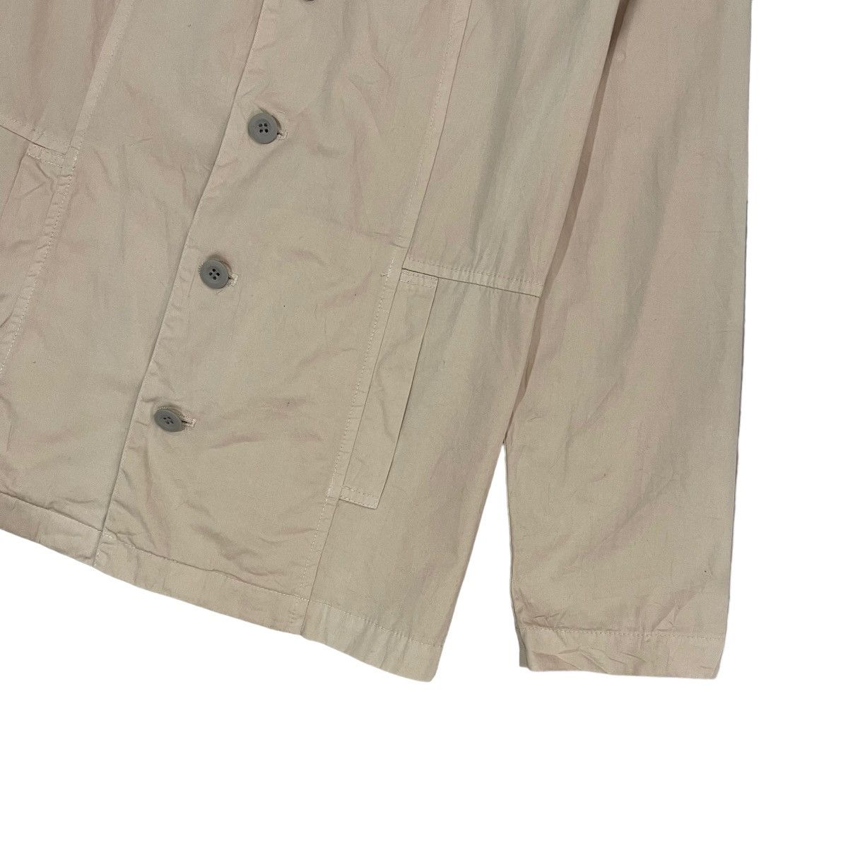 Issey Miyake Vintage Plantation Issey Miyake Linen Button Jacket Size M / US 6-8 / IT 42-44 - 5 Thumbnail
