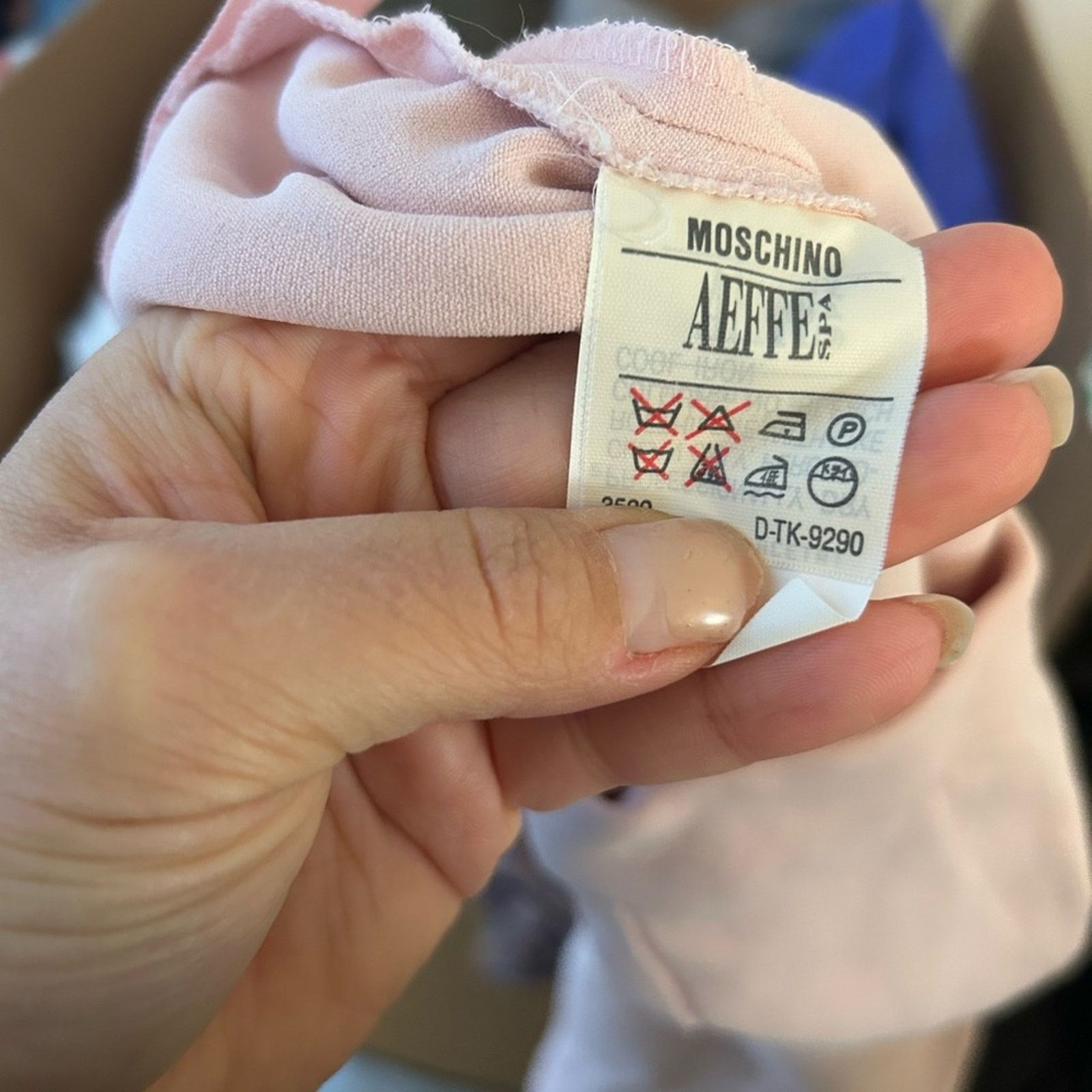 Moschino Moschino High Waisted Baby Pink Tapered Ankle Pants Size 32" / US 10 / IT 46 - 3 Thumbnail
