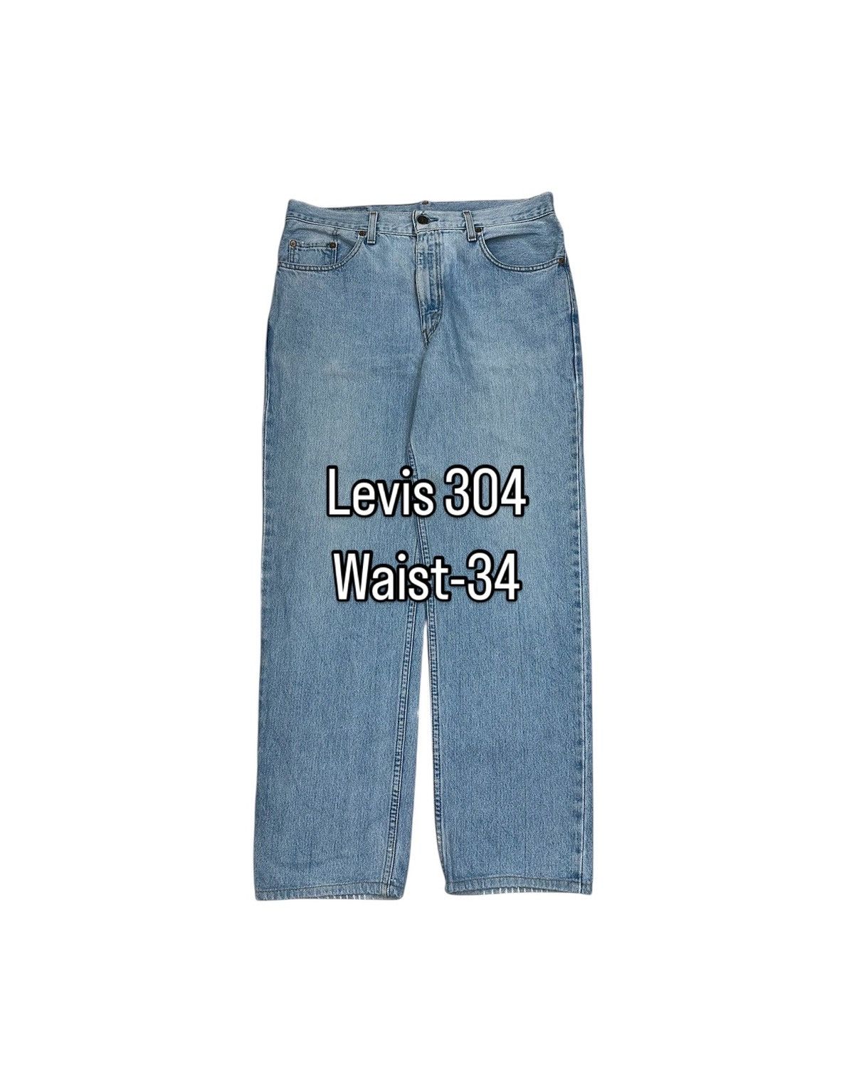 Levi's Levis 304 x ice blue x 34 Size US 34 / EU 50 - 1 Thumbnail