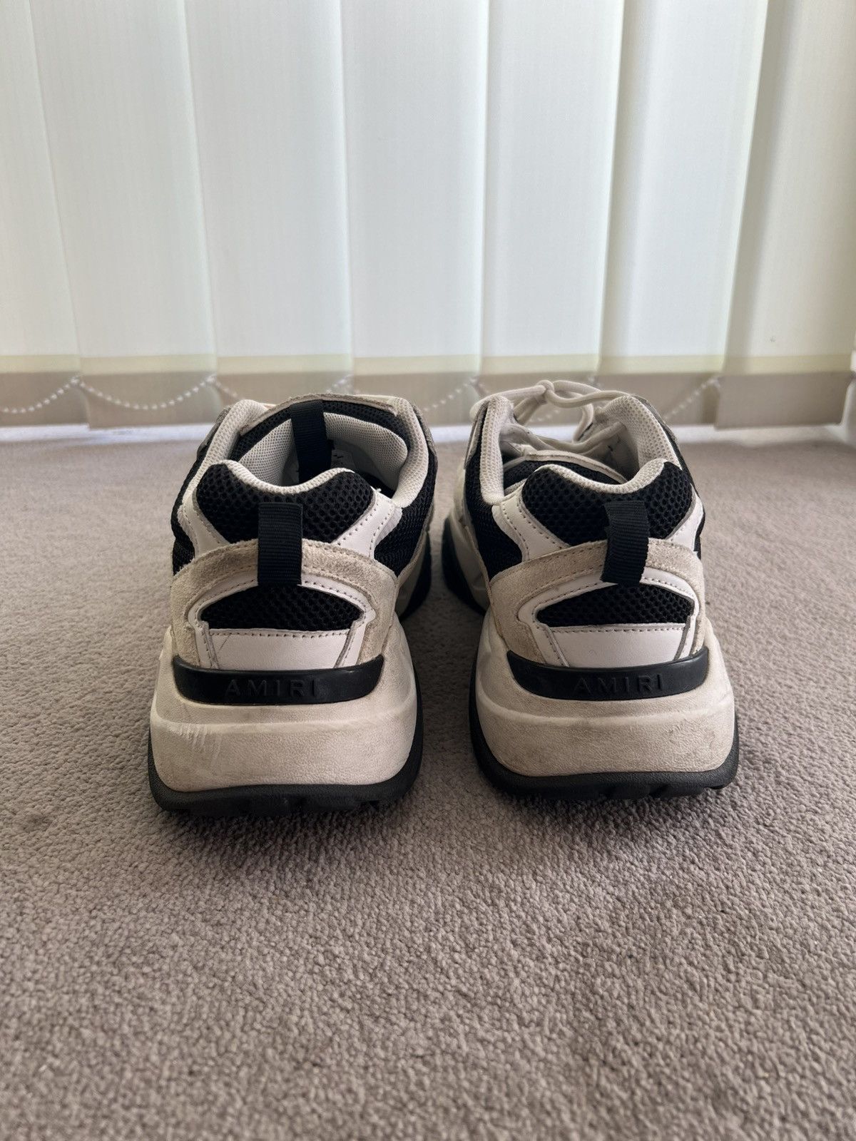 Amiri Amiri Bone Runner Size US 12 / EU 45 - 7 Thumbnail