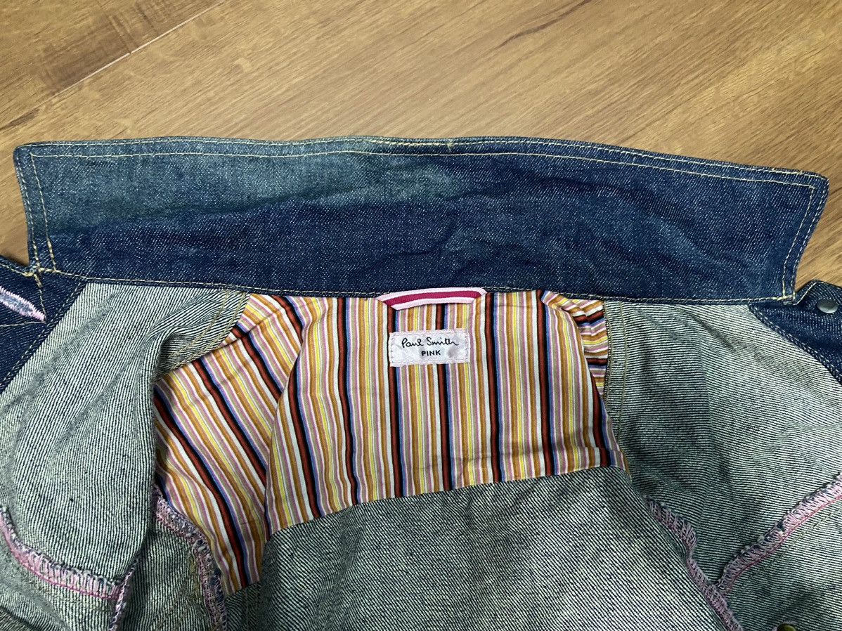 Paul Smith PAUL SMITH Denim Trucker Jacket Size S / US 4 / IT 40 - 12 Thumbnail