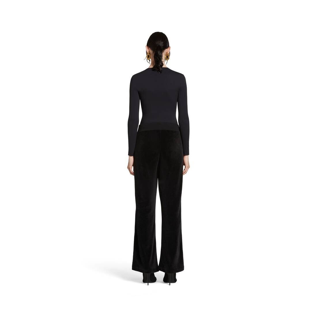 Balenciaga o1bcso1str0525 Low-Waist Joggers in Black Size 27" / US 4 / IT 40 - 4 Thumbnail