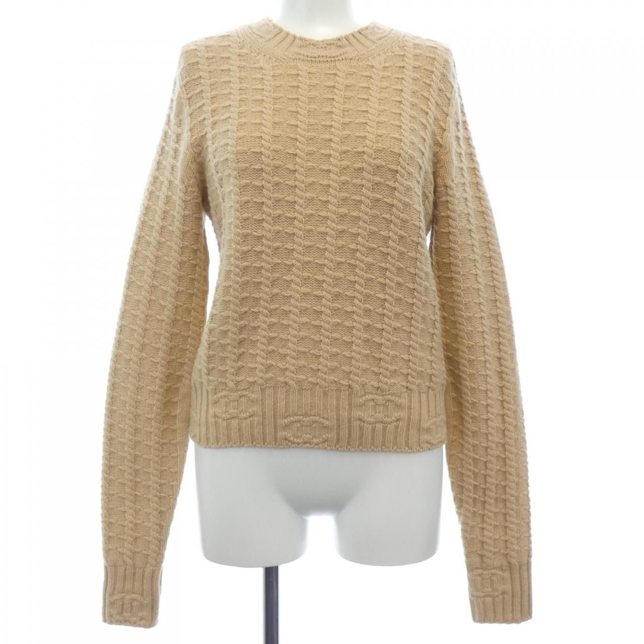 Chanel Chanel Chanel P75621K10839 23B Cashmere Knit Others Tops P75621K10839 DUTY FREE for USA Size ONE SIZE - 1 Thumbnail
