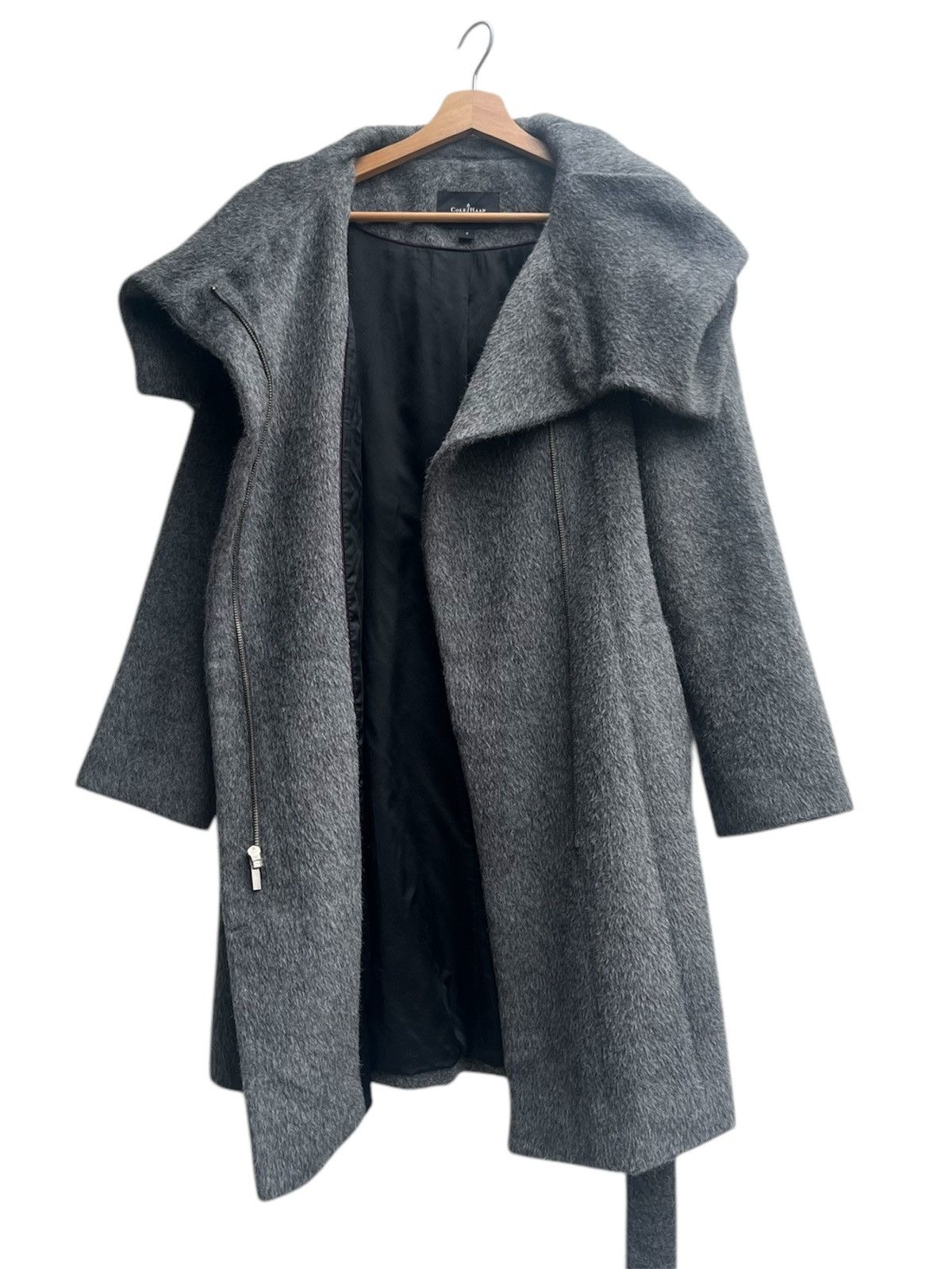 Cole Haan Cole Haan Suri Alpaca Coat Size XS / US 0-2 / IT 36-38 - 4 Thumbnail