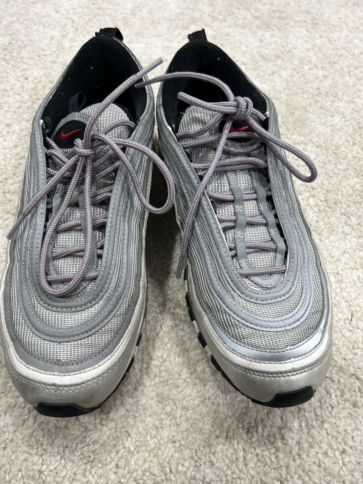 Nike Nike Air Max 97 "Silver Bullet" (2017) Sz 9 BEATERS Size US 9 / EU 42 - 6 Thumbnail