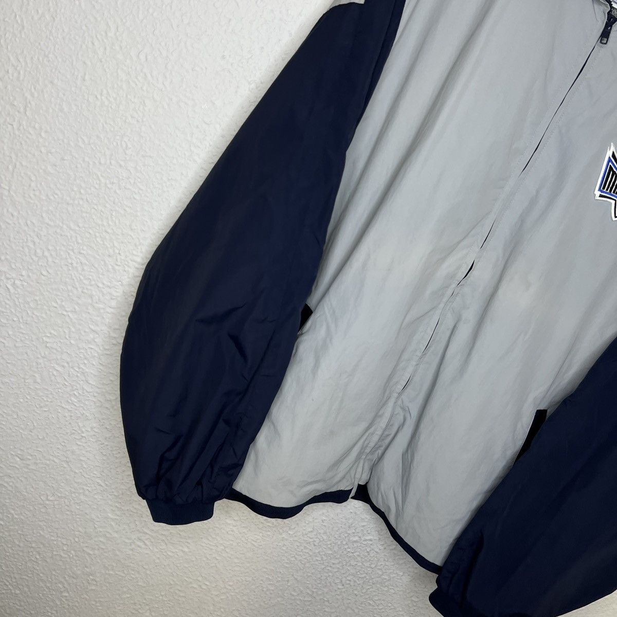 NBA Vintage NBA Nylon Jacket Navy Grey Dallas Mavericks Size US XXL / EU 58 / 5 - 3 Thumbnail