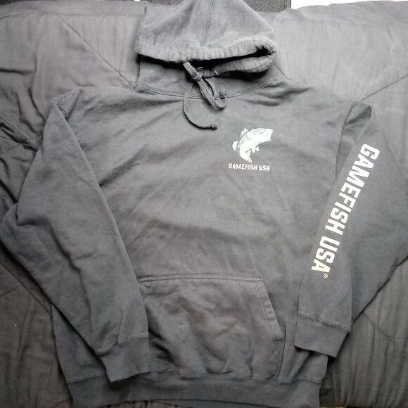 Other Gamefish USA Bass Fishing Hoodie Sweatshirt Size US XXL / EU 58 / 5 - 2 Thumbnail