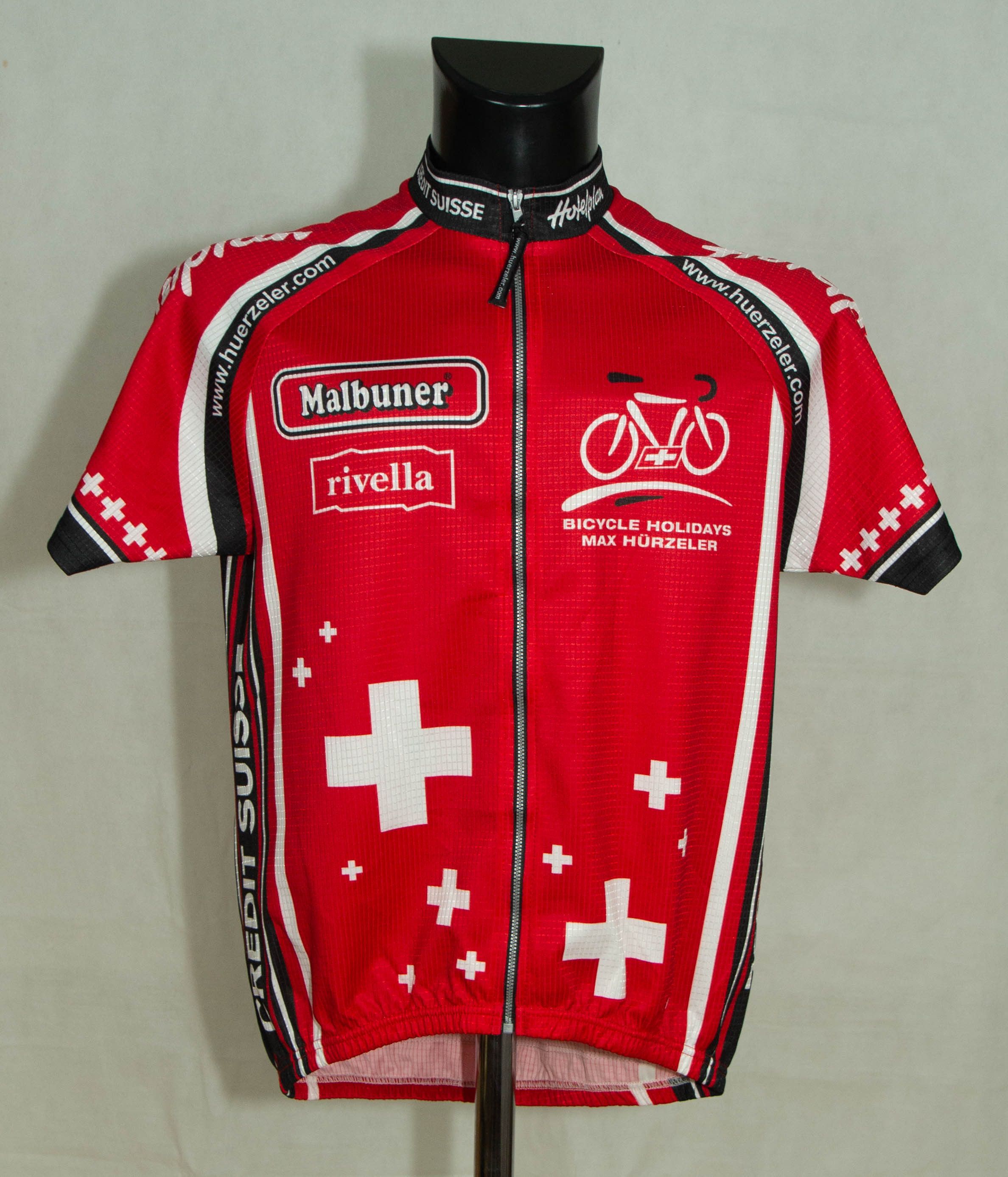 Other Bicycle Holidays Max Hurzeler CYCLING TOP SIZE L Size US L / EU 52-54 / 3 - 1 Thumbnail
