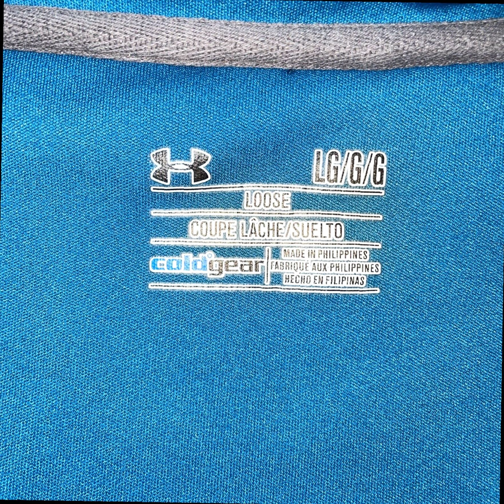 Under Armour Under Armour Mens Blue ColdGear Half Zip Pullover Sweater Large Size US L / EU 52-54 / 3 - 4 Thumbnail
