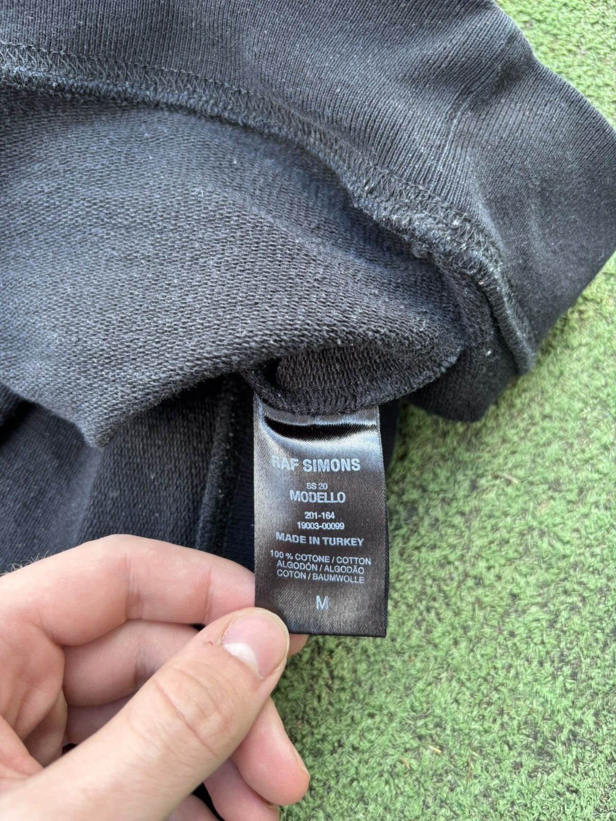 Raf Simons Raf Simons SS20 Patch hoodie america "Stoned America" Size US M / EU 48-50 / 2 - 6 Thumbnail