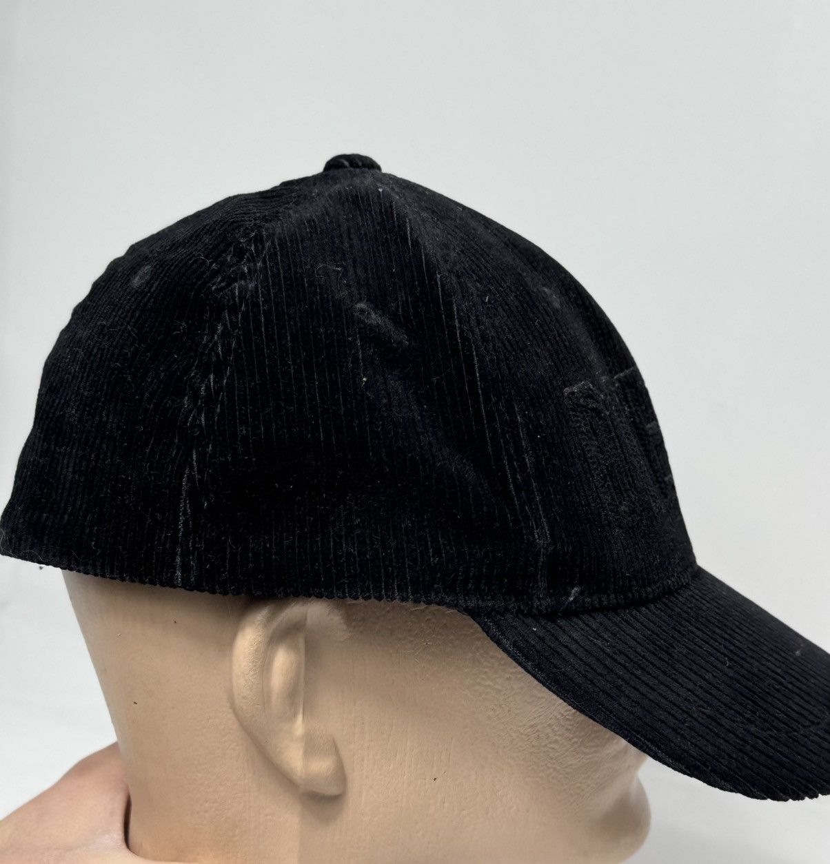 Diesel Diesel Black Velvet Corduroy Big Logo Black Cap Size ONE SIZE - 5 Thumbnail