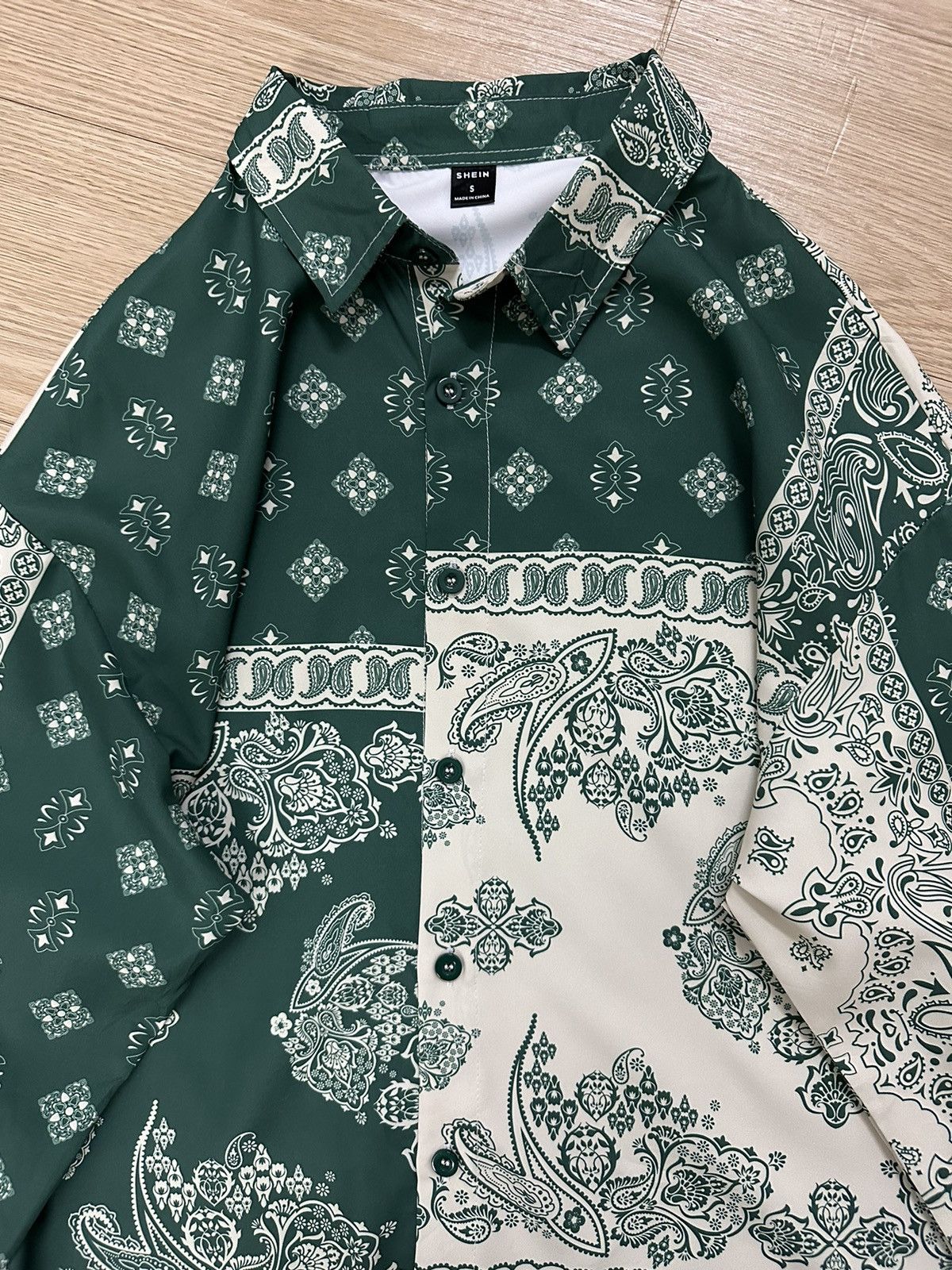 Designer Rare And Beautiful Parody Kapital Bandana/Paisley Silk Shirt Size US S / EU 44-46 / 1 - 3 Thumbnail