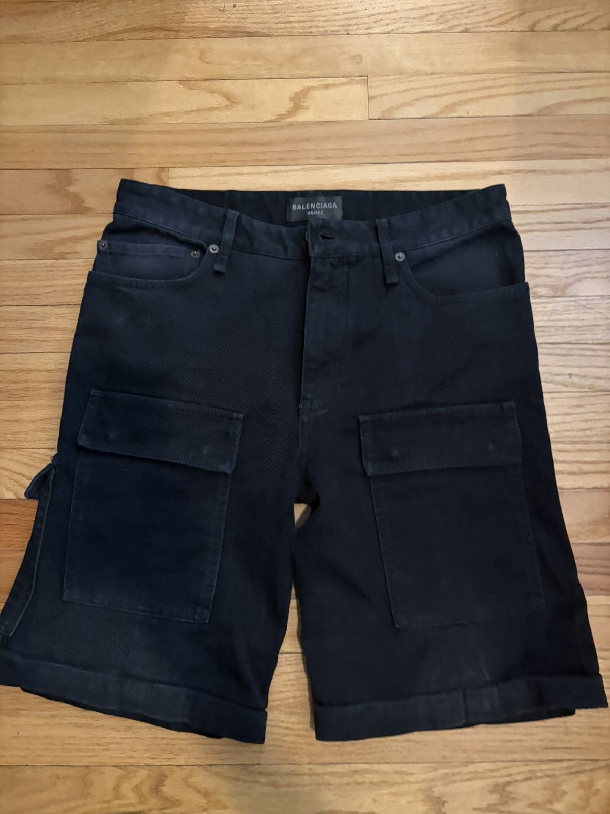 Balenciaga Balenciaga flared denim cargo, zips into shorts Size US 32 / EU 48 - 10 Thumbnail