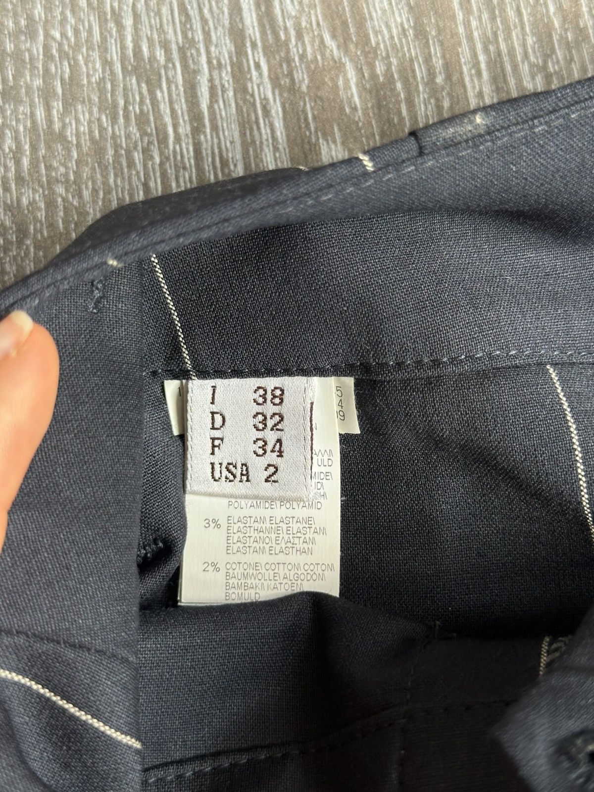 Brunello Cucinelli Classic Brunello Cucinelli Striped Trousers with Waistband Size 26" / US 2 / IT 38 - 8 Thumbnail