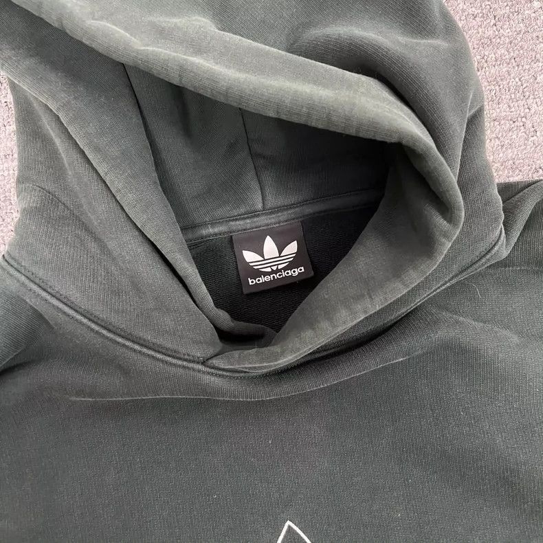Balenciaga Balenciaga x Adidas Hooded Sweatshirt-2507 Size US L / EU 52-54 / 3 - 6 Thumbnail