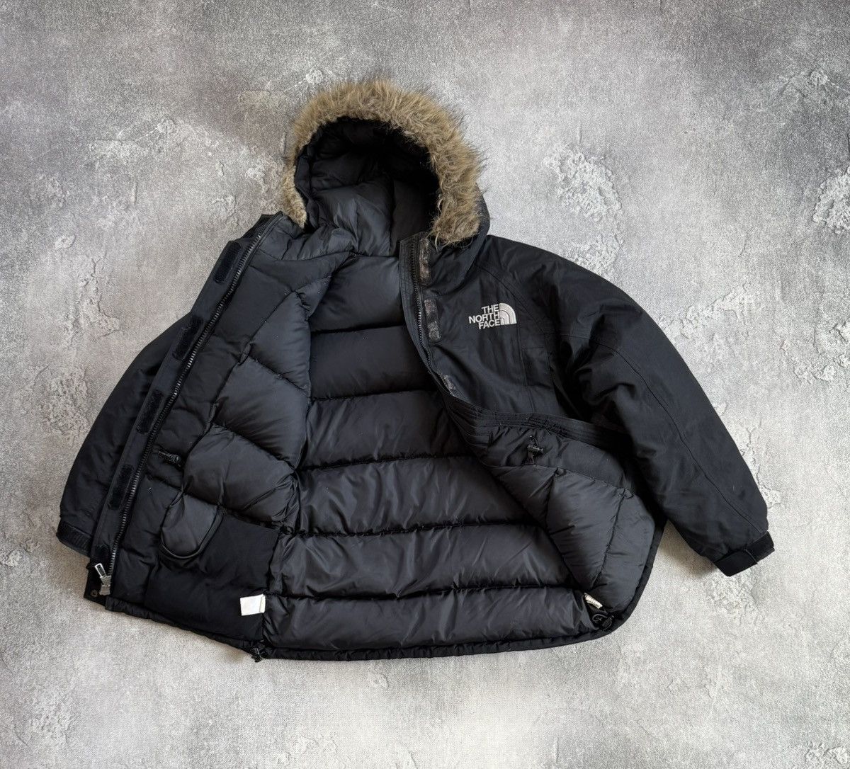 The North Face The North Face S/size down jacket parka fur faux hooded Size S / US 4 / IT 40 - 16 Thumbnail