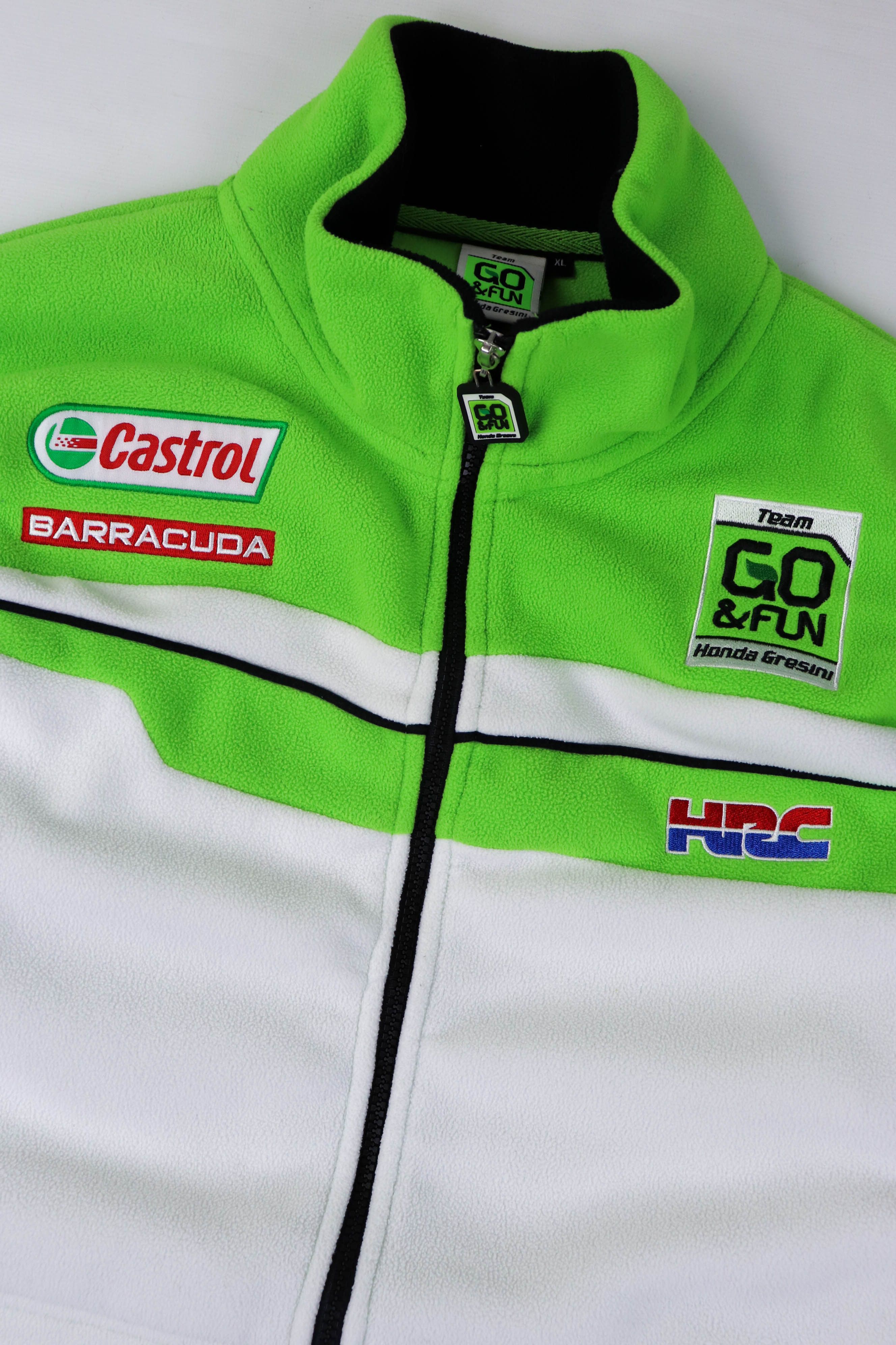 Honda HONDA Gresini Multicolor MotoGP Racing Fleece Zip Jacket Size US XL / EU 56 / 4 - 6 Thumbnail