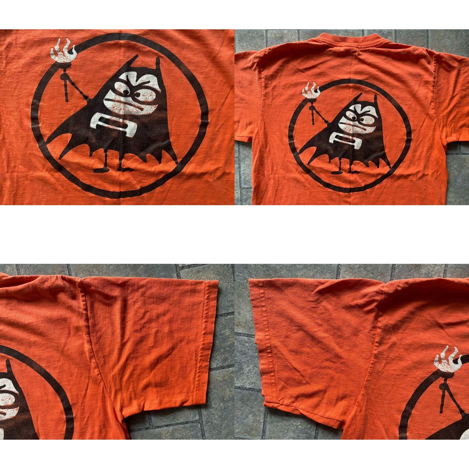 Anvil VINTAGE The Aquabats Band Shirt Men’s Medium Orange Logo 90s Y2K Anvil Tag Shirt Logo Music Band Mens M Orange Anvil 90s Vintage Size US M / EU 48-50 / 2 - 9 Thumbnail