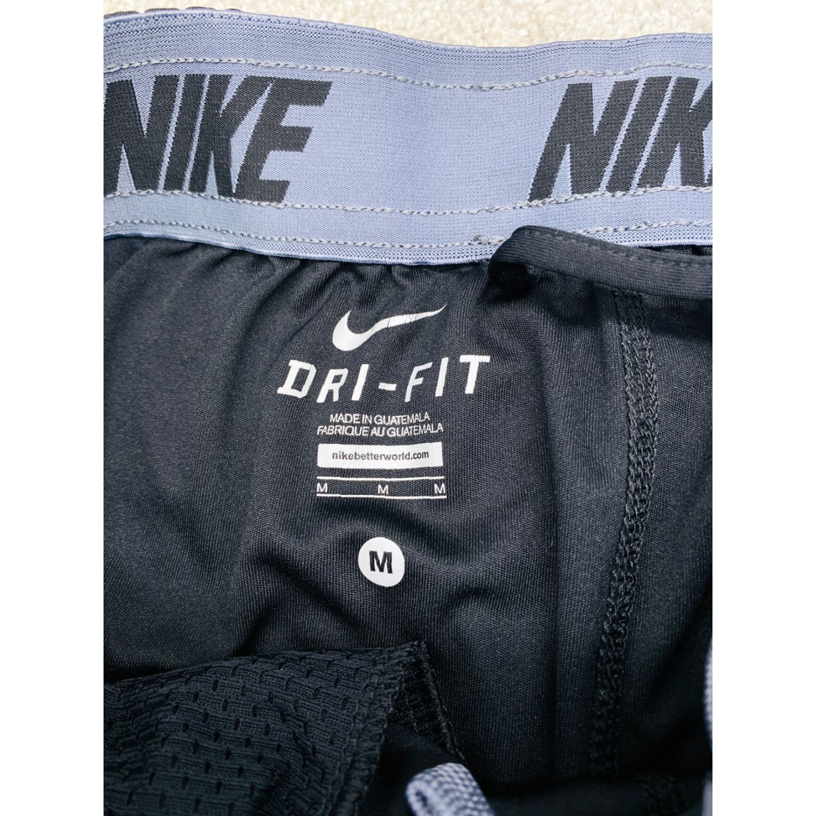 Nike Nike Basketball Shorts Men's Medium Black Pockets Drawstring 613599010 Athletic Shorts Basketball Mens Size US 28 / EU 44 - 3 Thumbnail