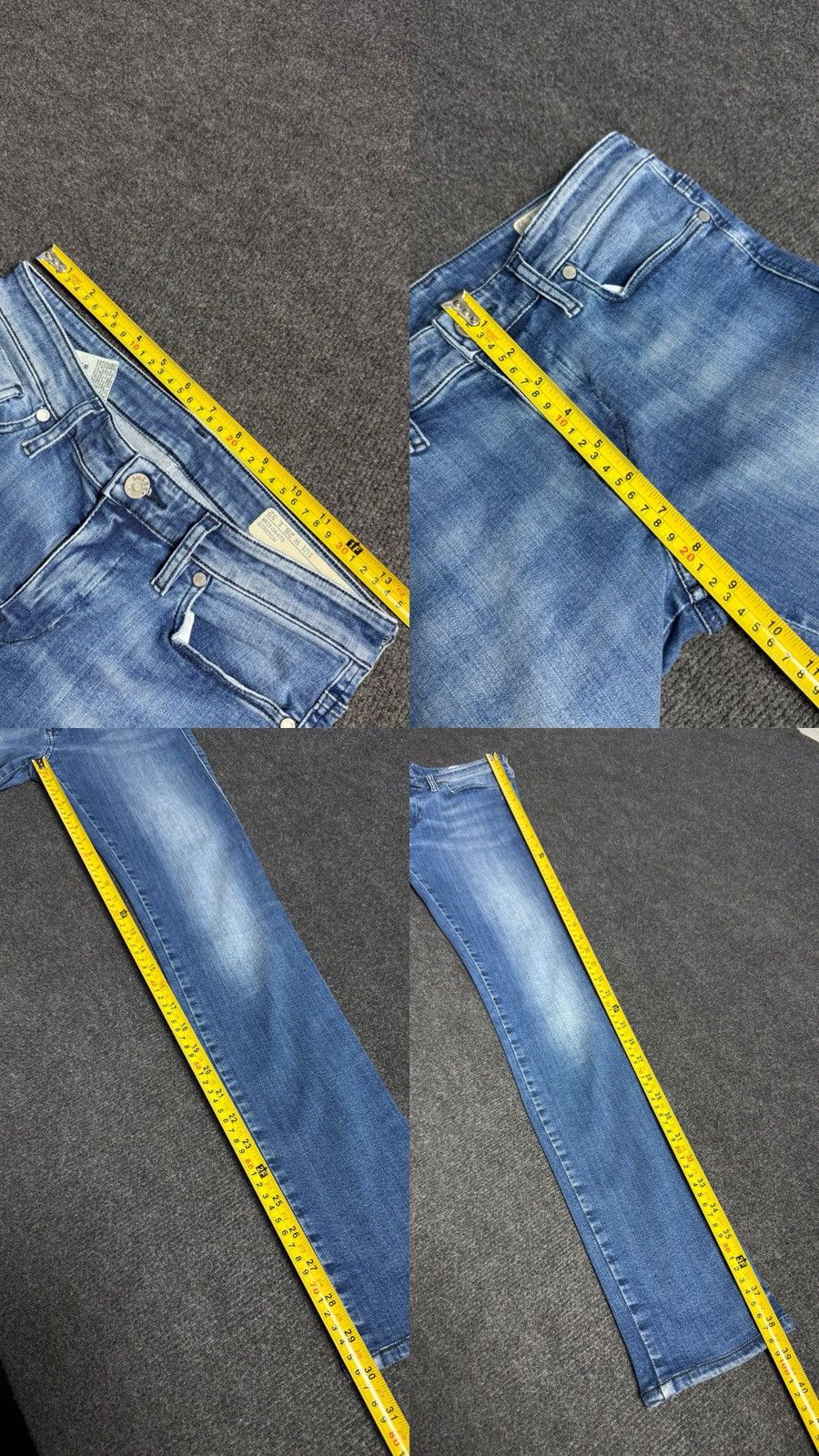 Diesel 00s Luxury Diesel Skinzee Super Skinny Jeans Y2K Low Rise Size 28" / US 6 / IT 42 - 17 Thumbnail