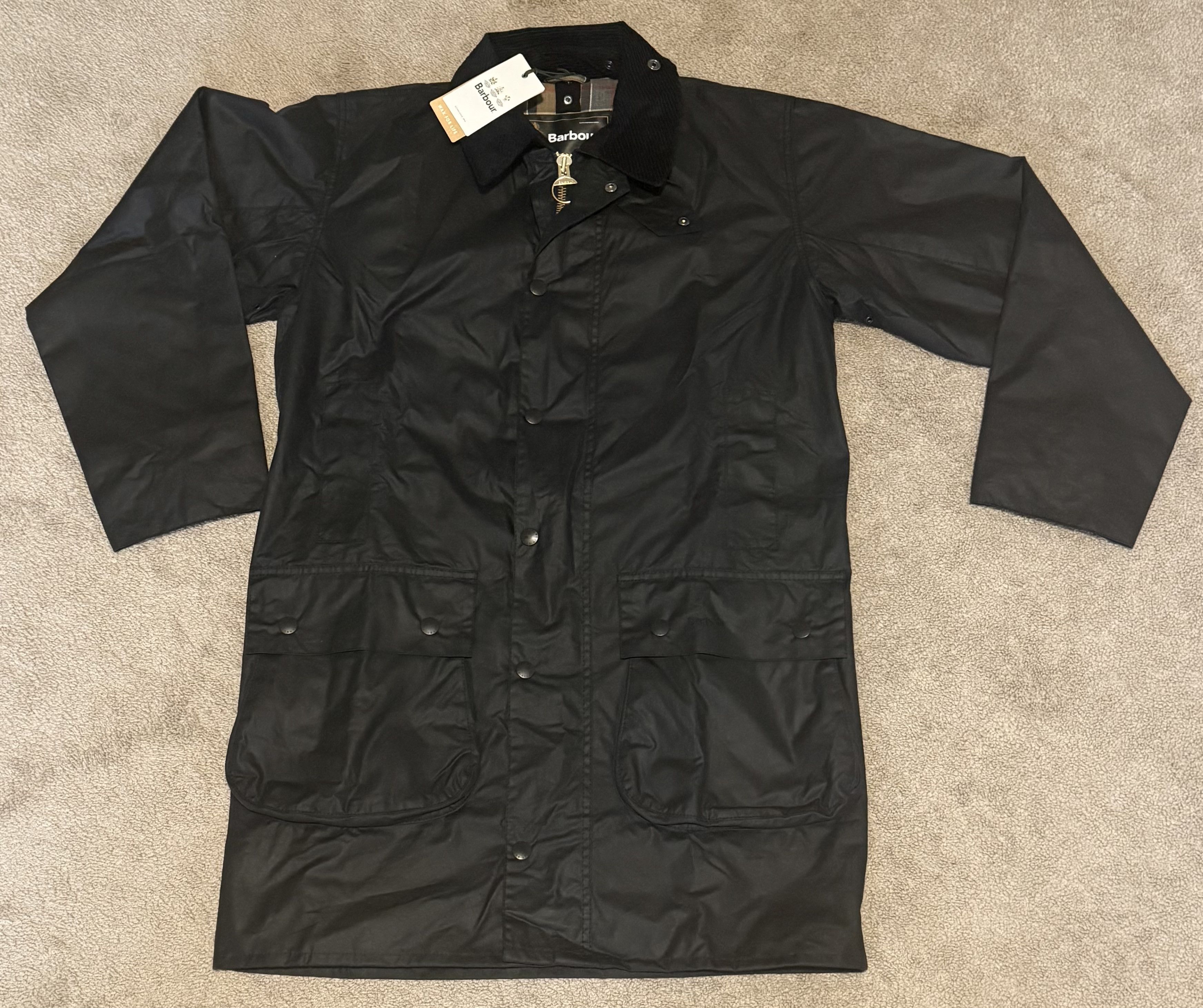 Barbour Barbour Border 38 Navy NWT | Grailed