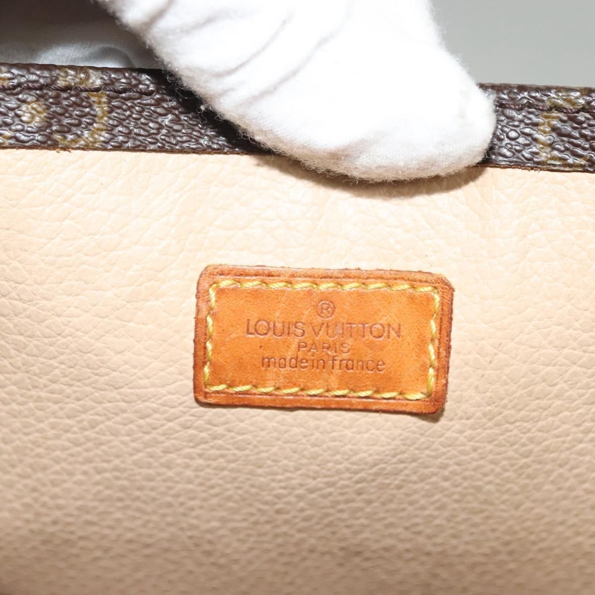 Louis Vuitton LOUIS VUITTON Monogram Sac Plat Hand Bag M51140 Size ONE SIZE - 10 Thumbnail