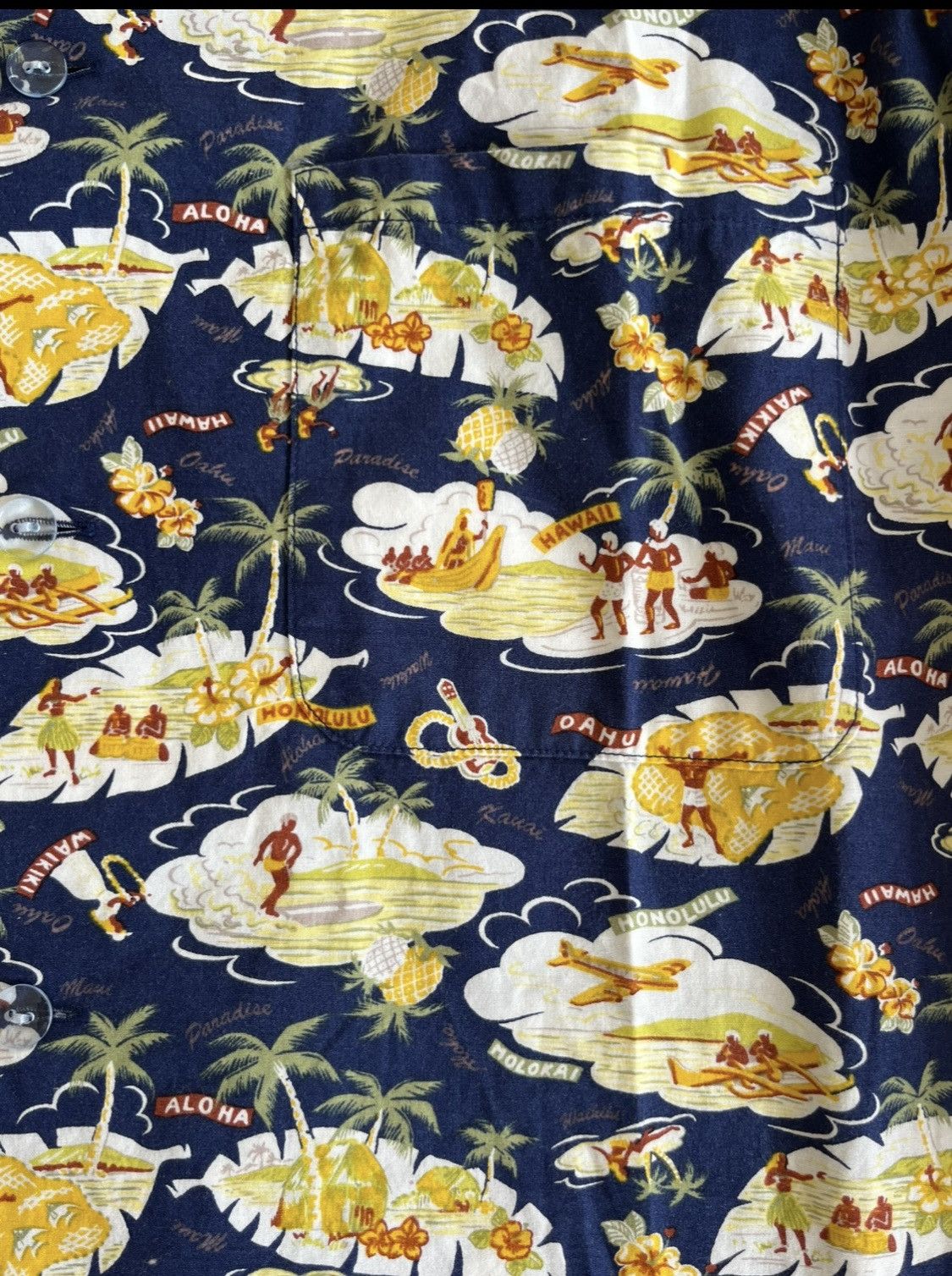 Beams Japan Hawaiian Print Shirt Size US S / EU 44-46 / 1 - 3 Thumbnail