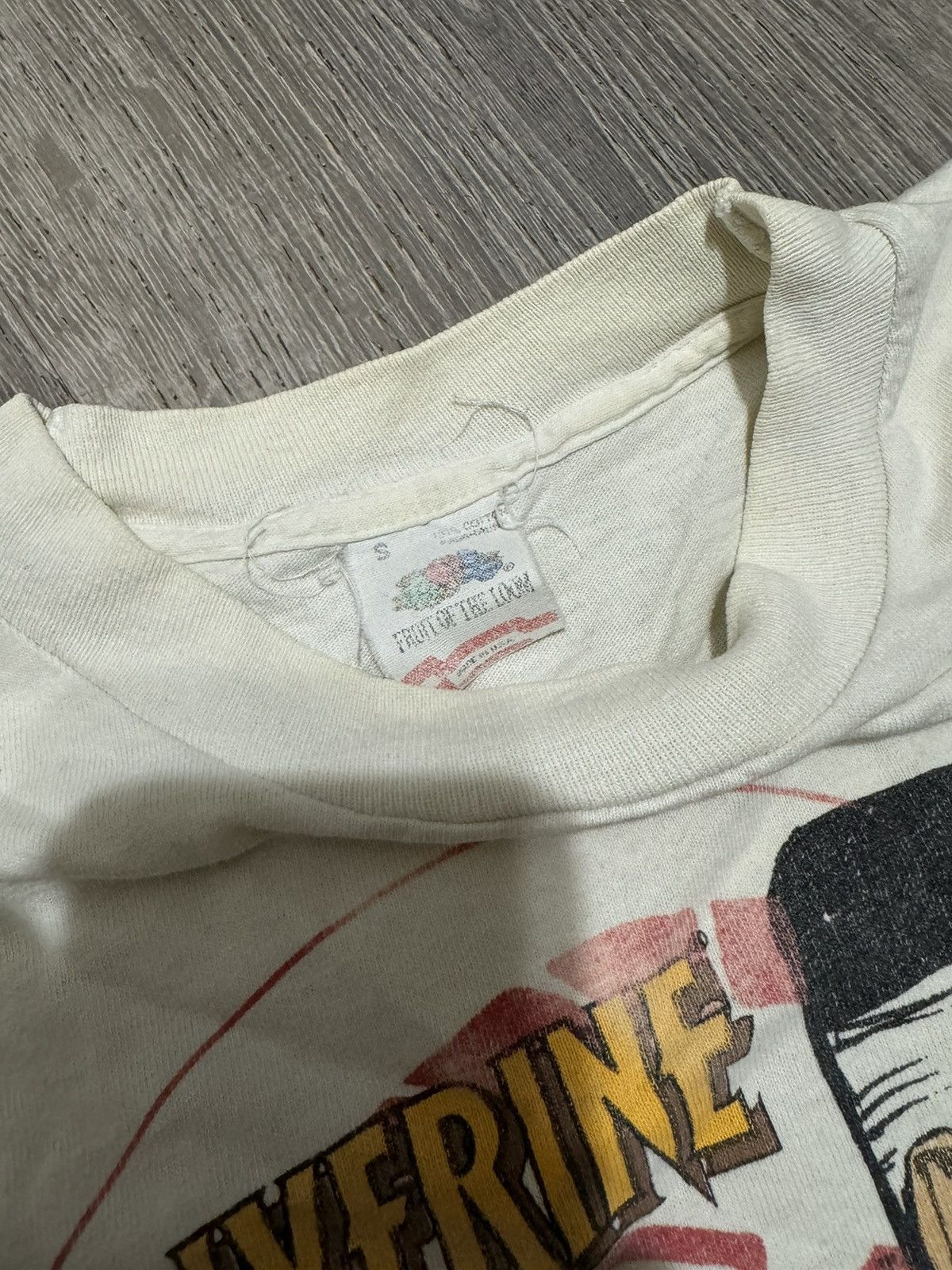 Vintage Vintage marvel shirt Size US S / EU 44-46 / 1 - 2 Thumbnail