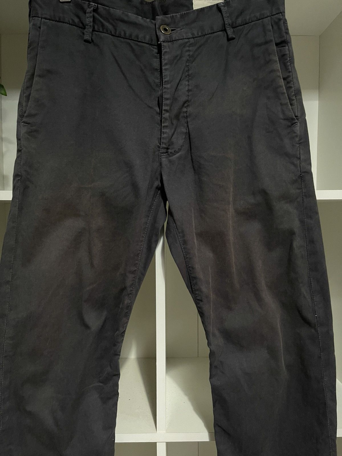 Japanese Brand Distressed Quadro Pants Size US 30 / EU 46 - 2 Thumbnail