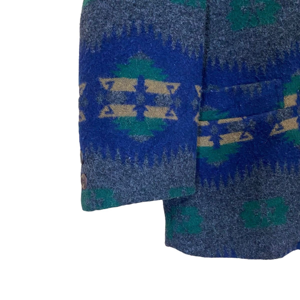 Japanese Brand Elanfrere Navajo Native Wool Jacket Size US M / EU 48-50 / 2 - 7 Thumbnail