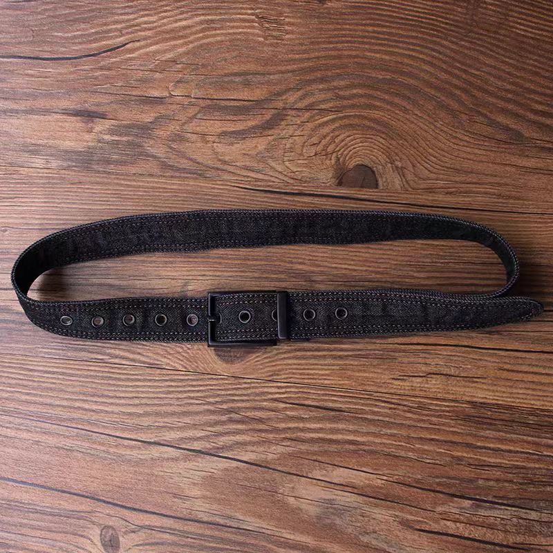 Japanese Brand × Vintage Street Punk Vintage Denim Belt Size ONE SIZE - 3 Thumbnail