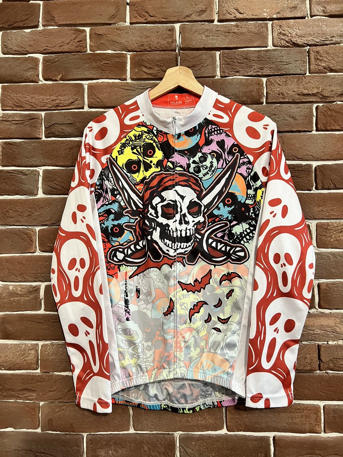 Other ONE OF A KIND Ghost Halloween Vintage Bike Jersey Hype Drip Size US L / EU 52-54 / 3 - 1 Thumbnail