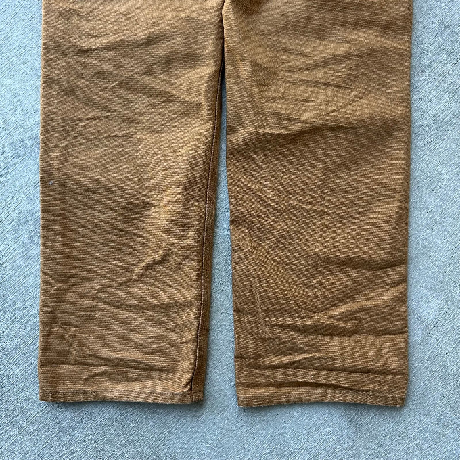 Carhartt × Vintage Carhartt brown double knee work wear carpenter pants Size US 34 / EU 50 - 7 Thumbnail