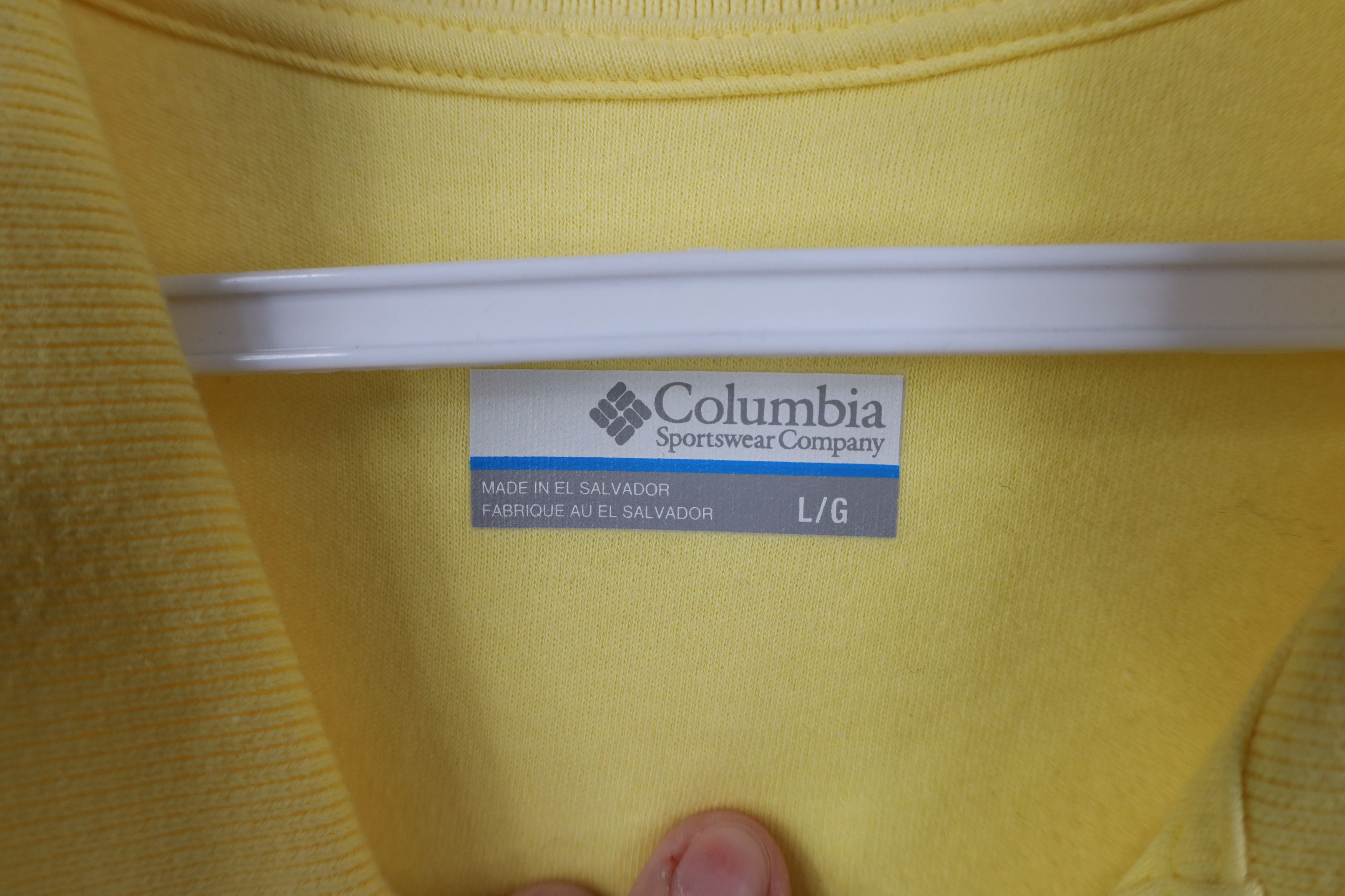 Columbia New Columbia PFG Knit Collared Fishing Polo Shirt Yellow Size US L / EU 52-54 / 3 - 9 Thumbnail