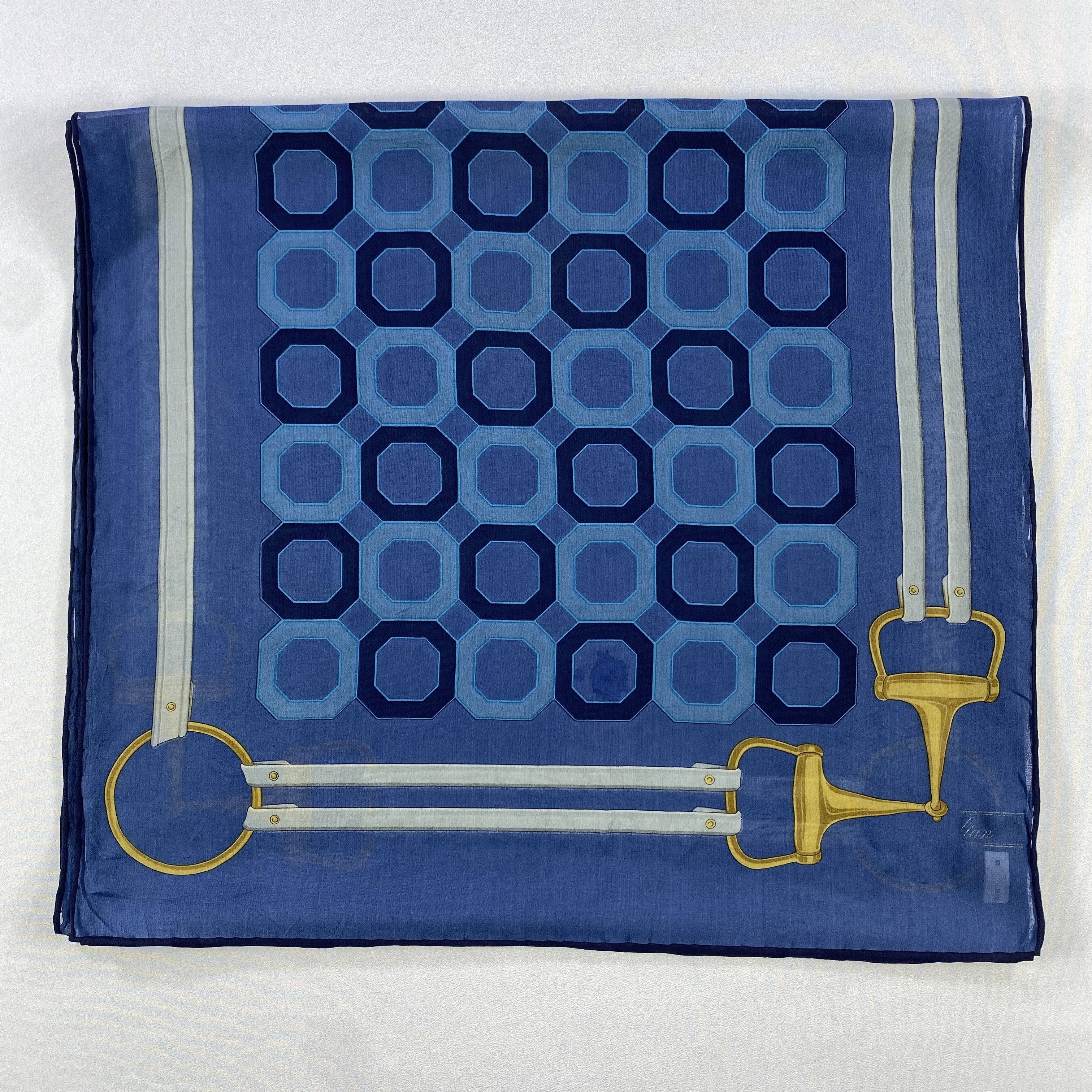 Japanese Brand × Vintage Vintage Italian Silk Scarf Hand Rolled SS068 Size ONE SIZE - 2 Thumbnail