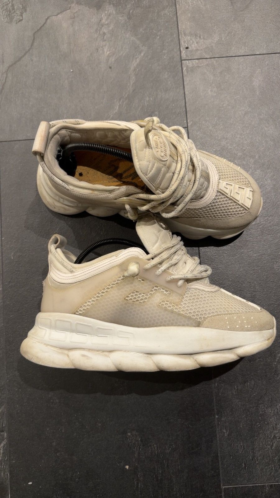 Versace Versace chain reaction White Size US 8 / EU 41 - 6 Thumbnail