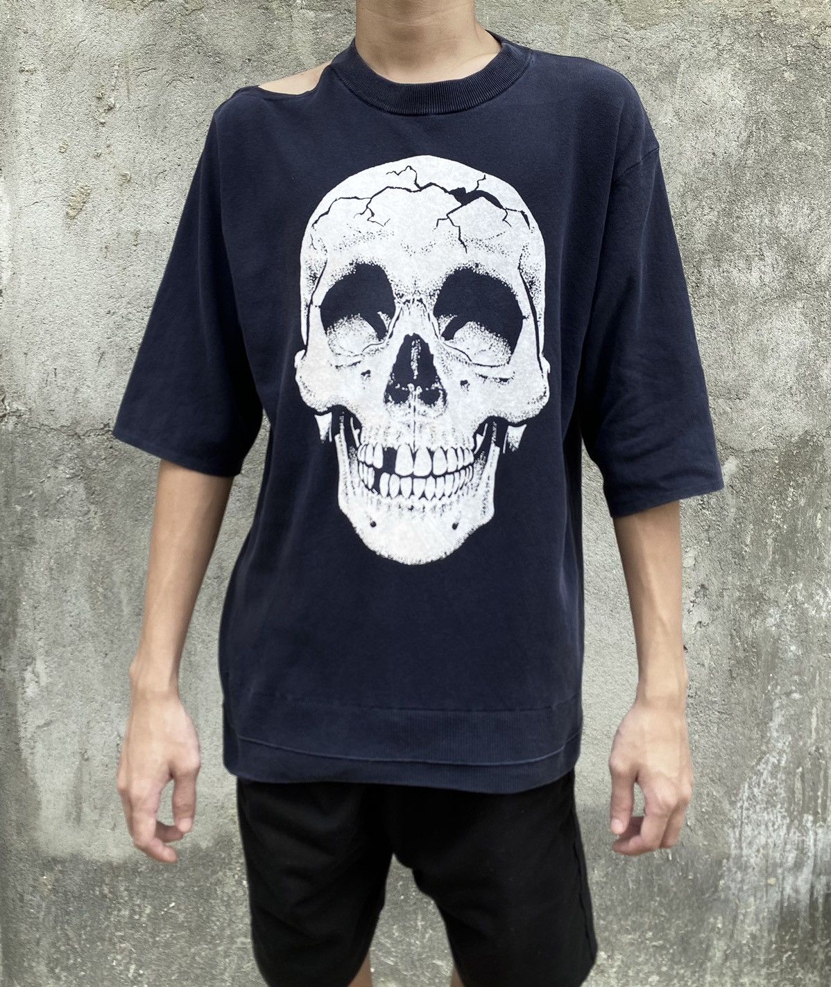 Hysteric Glamour × Japanese Brand Vintage Hysteric glamour skull face 💀 Size US L / EU 52-54 / 3 - 3 Thumbnail