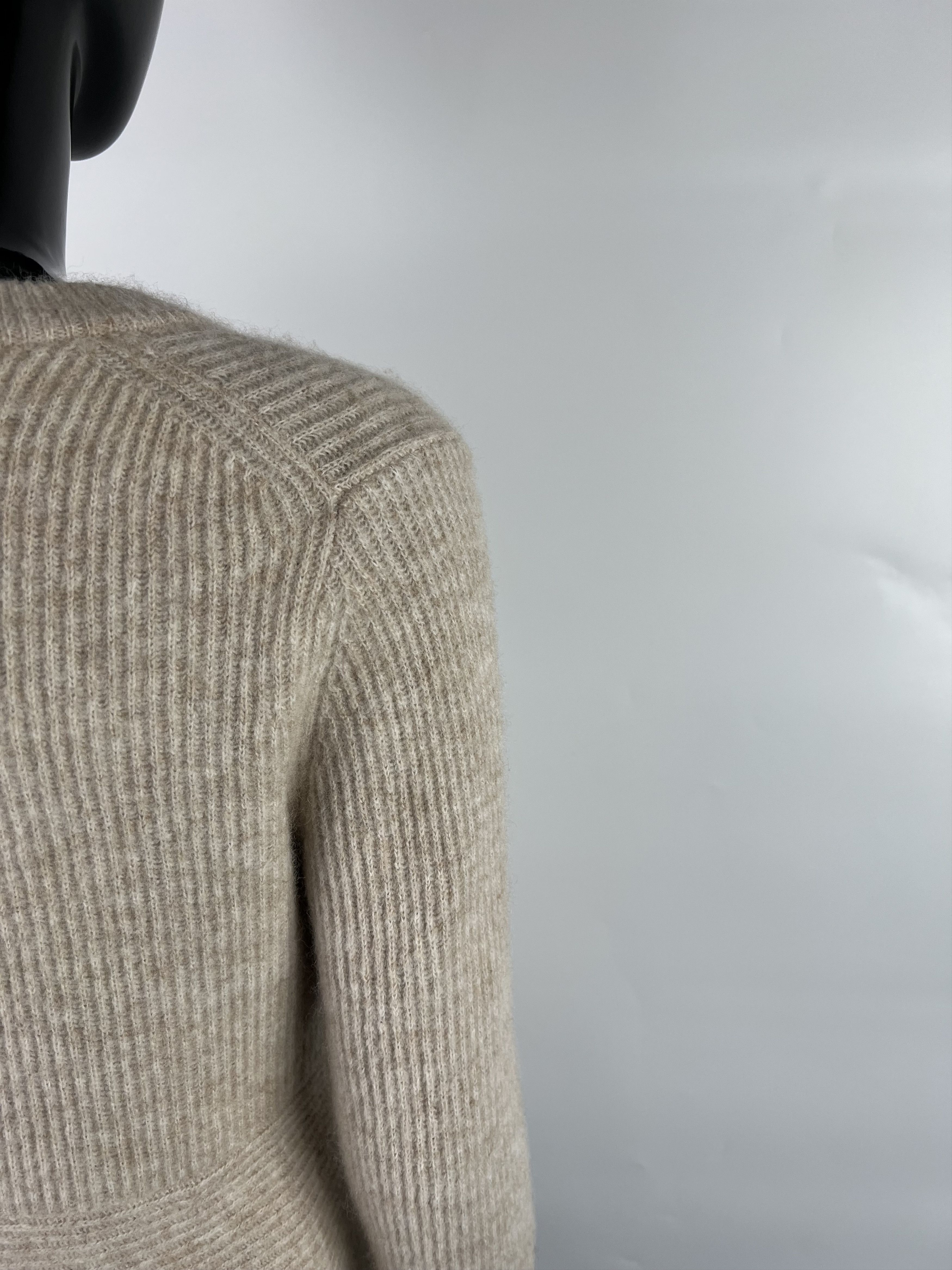 Cos COS Women's Wool Ribbed Sweater Size S Size S / US 4 / IT 40 - 4 Thumbnail