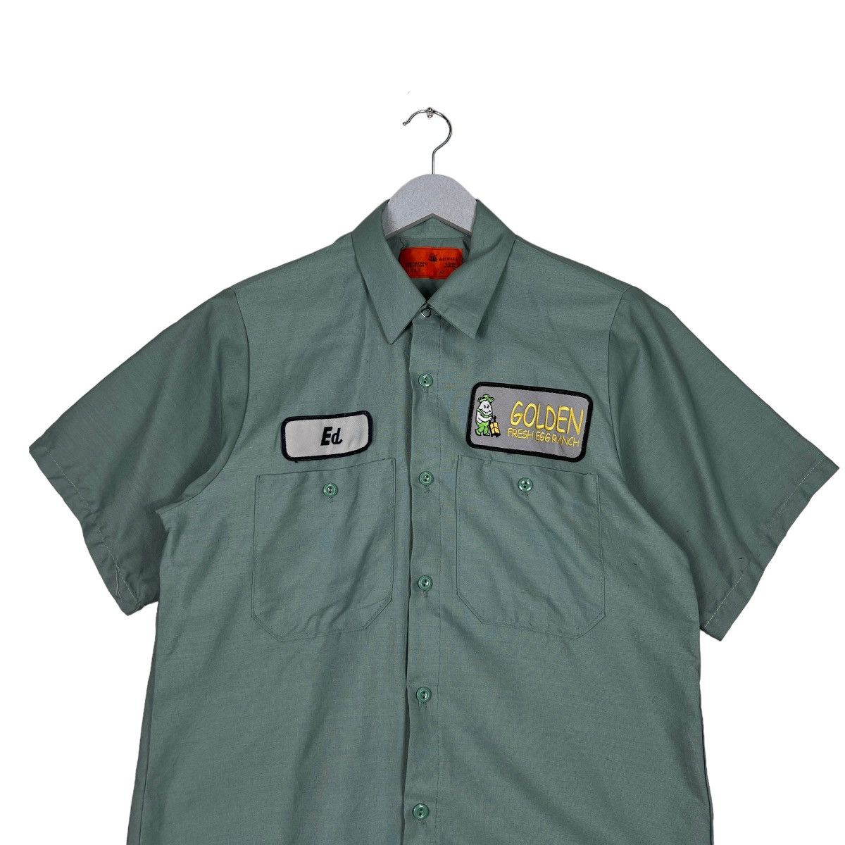 Vintage 🔥 VINTAGE WORKER SHIRT MADE IN USA Size US S / EU 44-46 / 1 - 3 Thumbnail