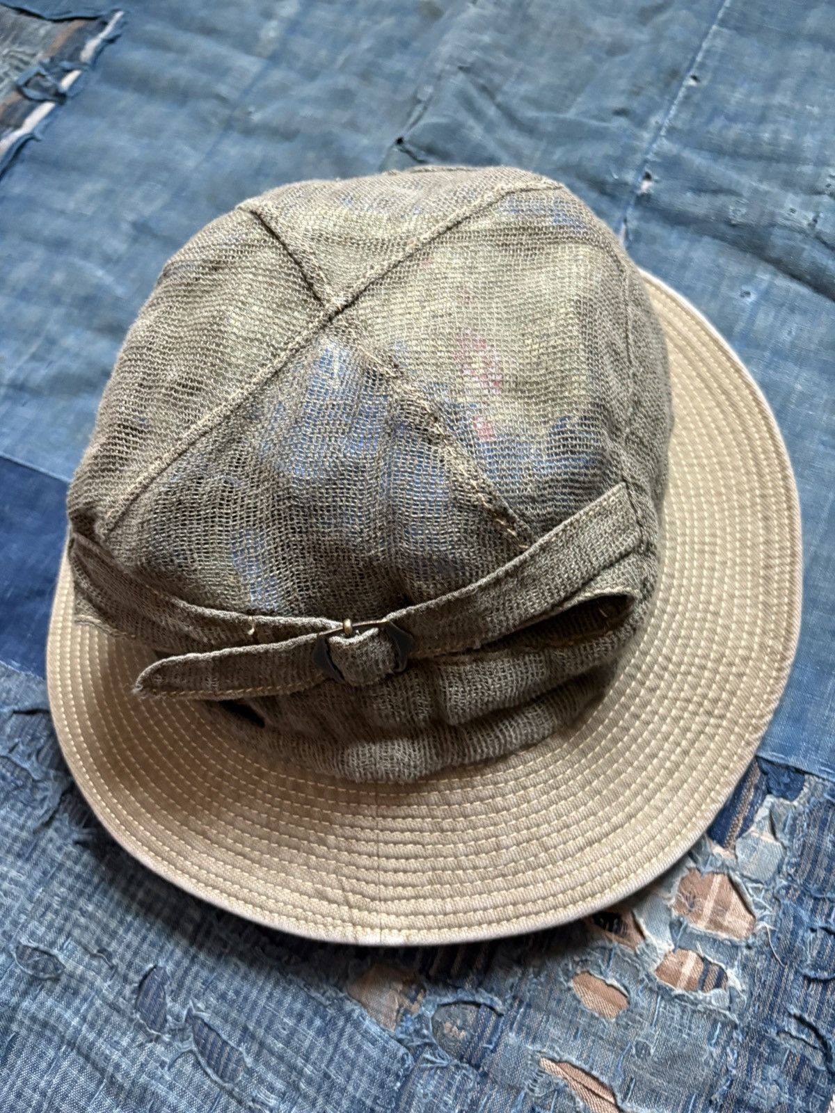 Kapital Kountry kapital kaya mesh old man and the sea hat Size ONE SIZE - 3 Thumbnail