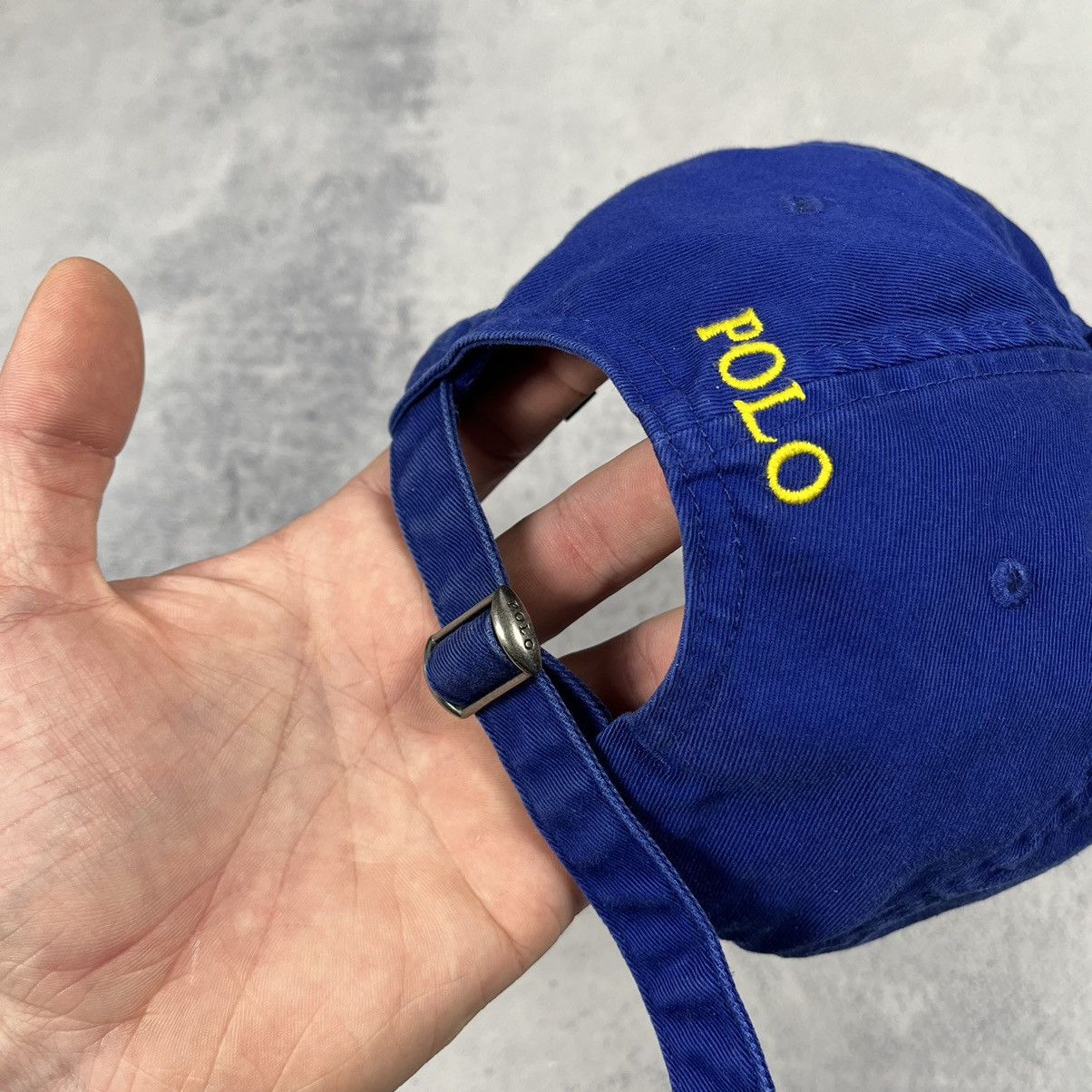 Polo Ralph Lauren Vintage Polo Ralph Lauren y2k yellow pony cap 00’s Size ONE SIZE - 9 Thumbnail